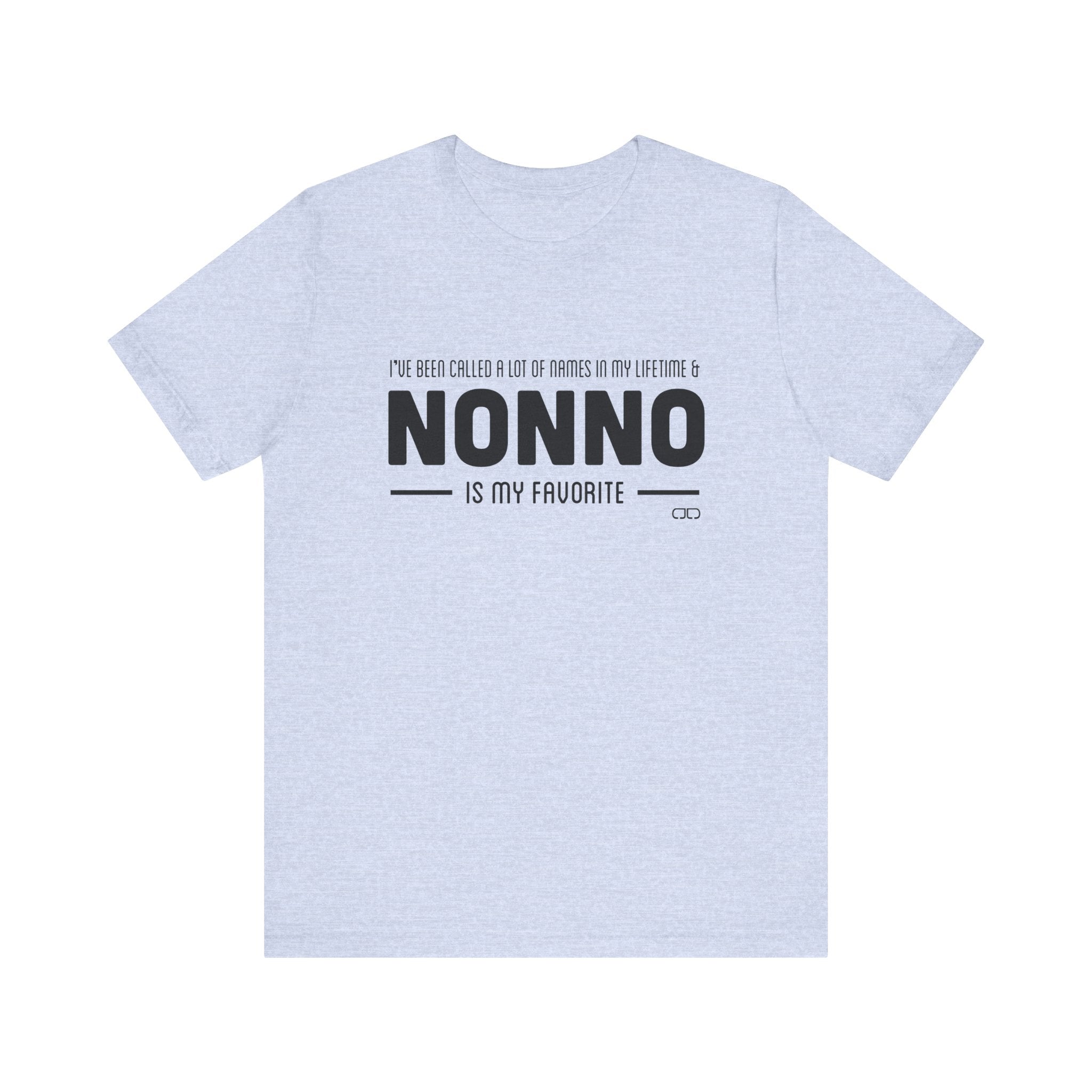 Grandparent Favorite Unisex Tee, Gifts for Grandparents, Family Reunion Shirt, Cute Nonno T-Shirt, Birthday Gift for Grandpa