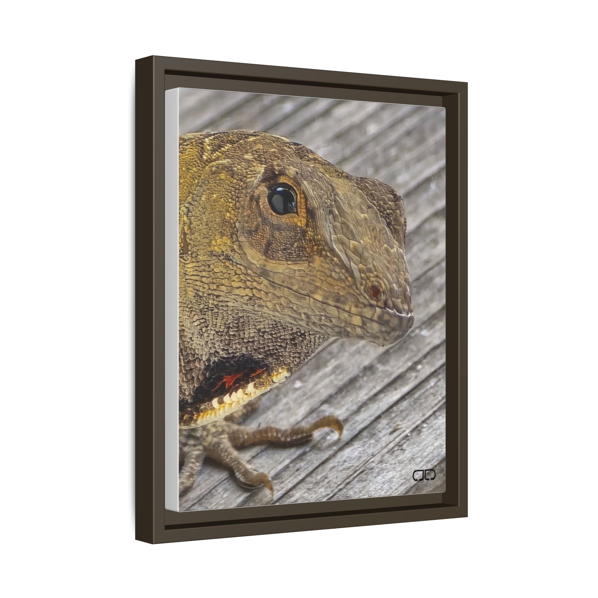 Brown Anole Art Print | Multi-color Reptile Decor | Home & Office Wall Art, Nature Lover Gift, Unique Animal Artwork, Birthday Decor