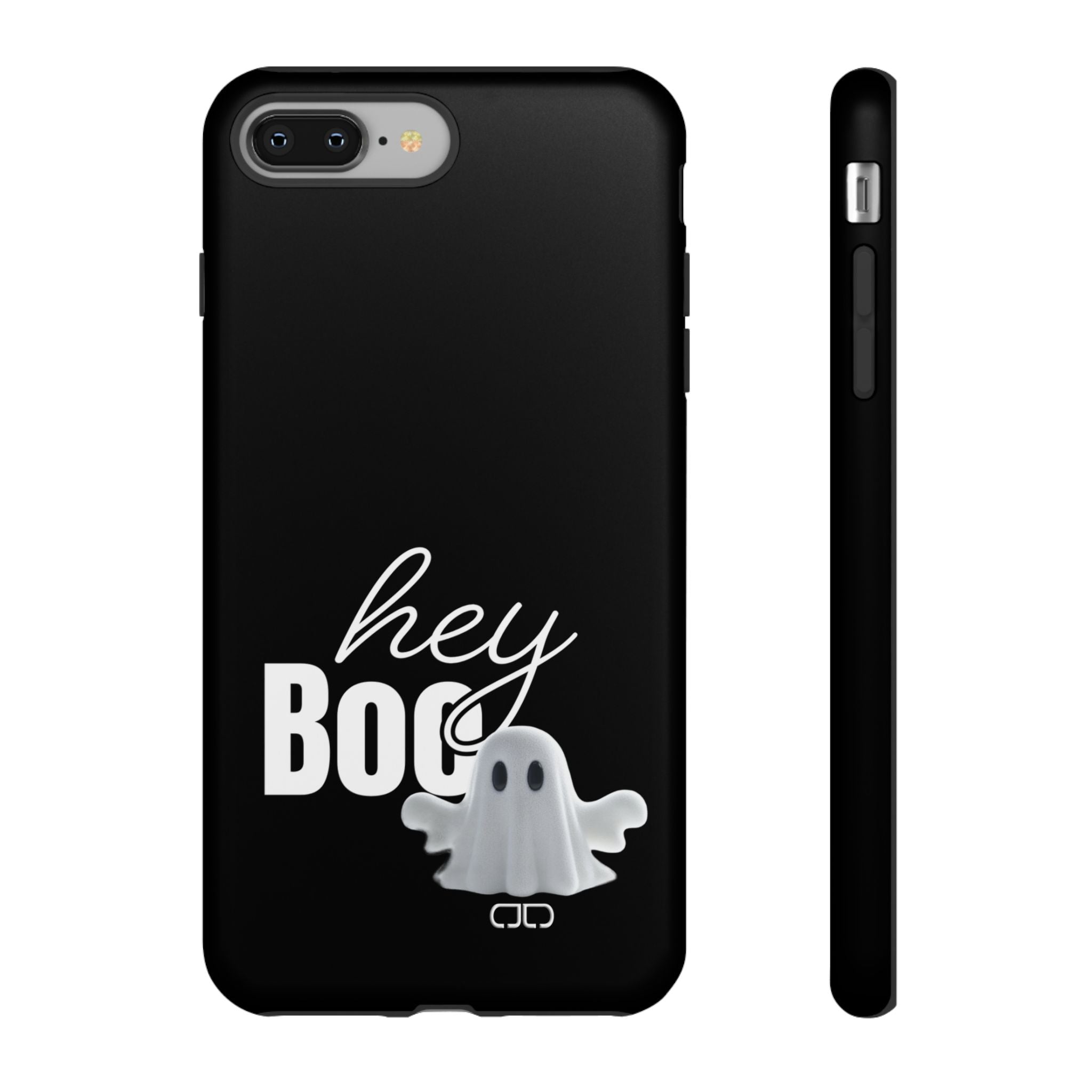 Hey Boo Tough Case, Ghost-Themed Phone Case, Cute Halloween Accessory, Spooky Gift for Friends, Tech Halloween Decor