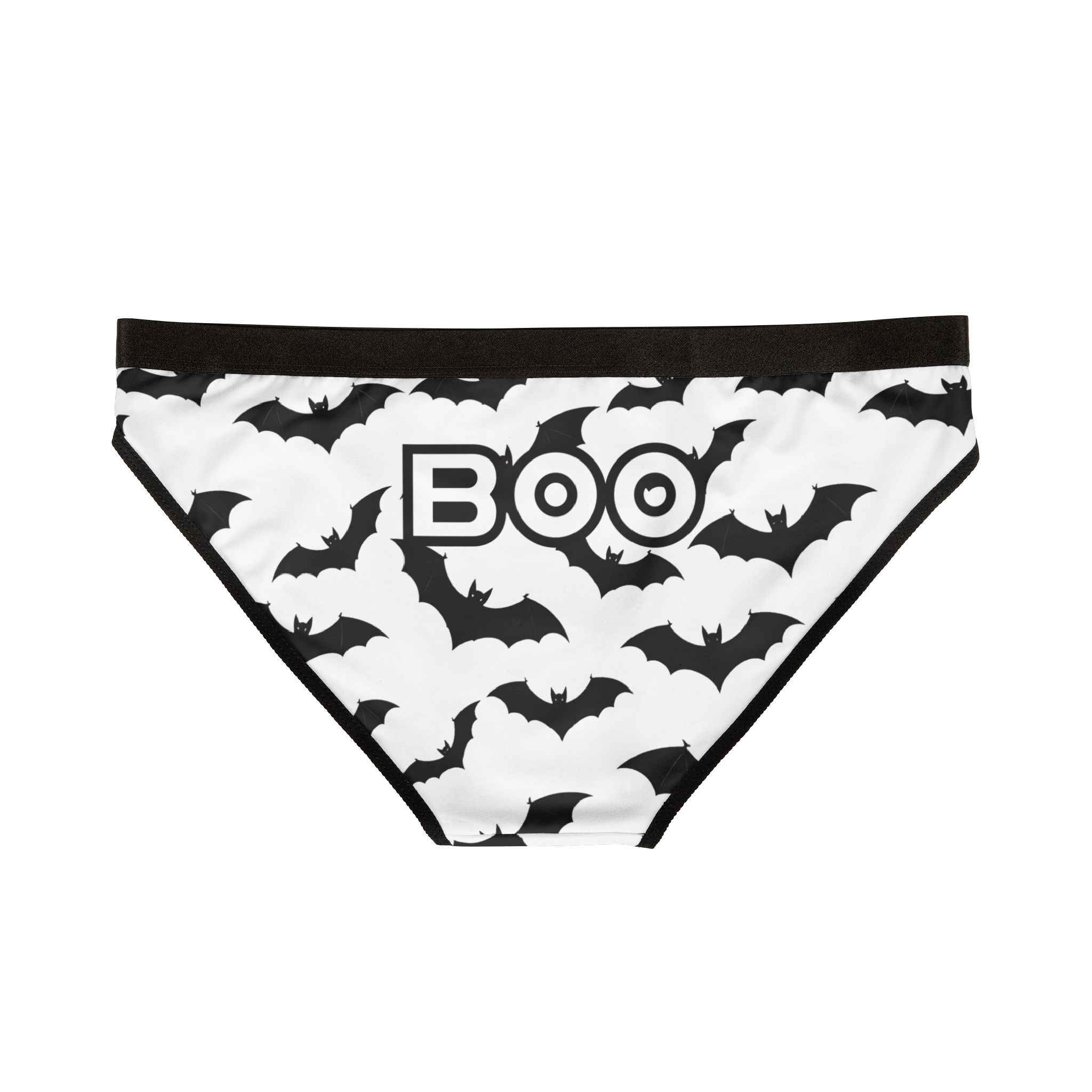 Boo Women's Underwear, Halloween Cute Spooky Panties, Gifts for Her, Goth Lingerie, Party Wear, Comfortable Undergarments