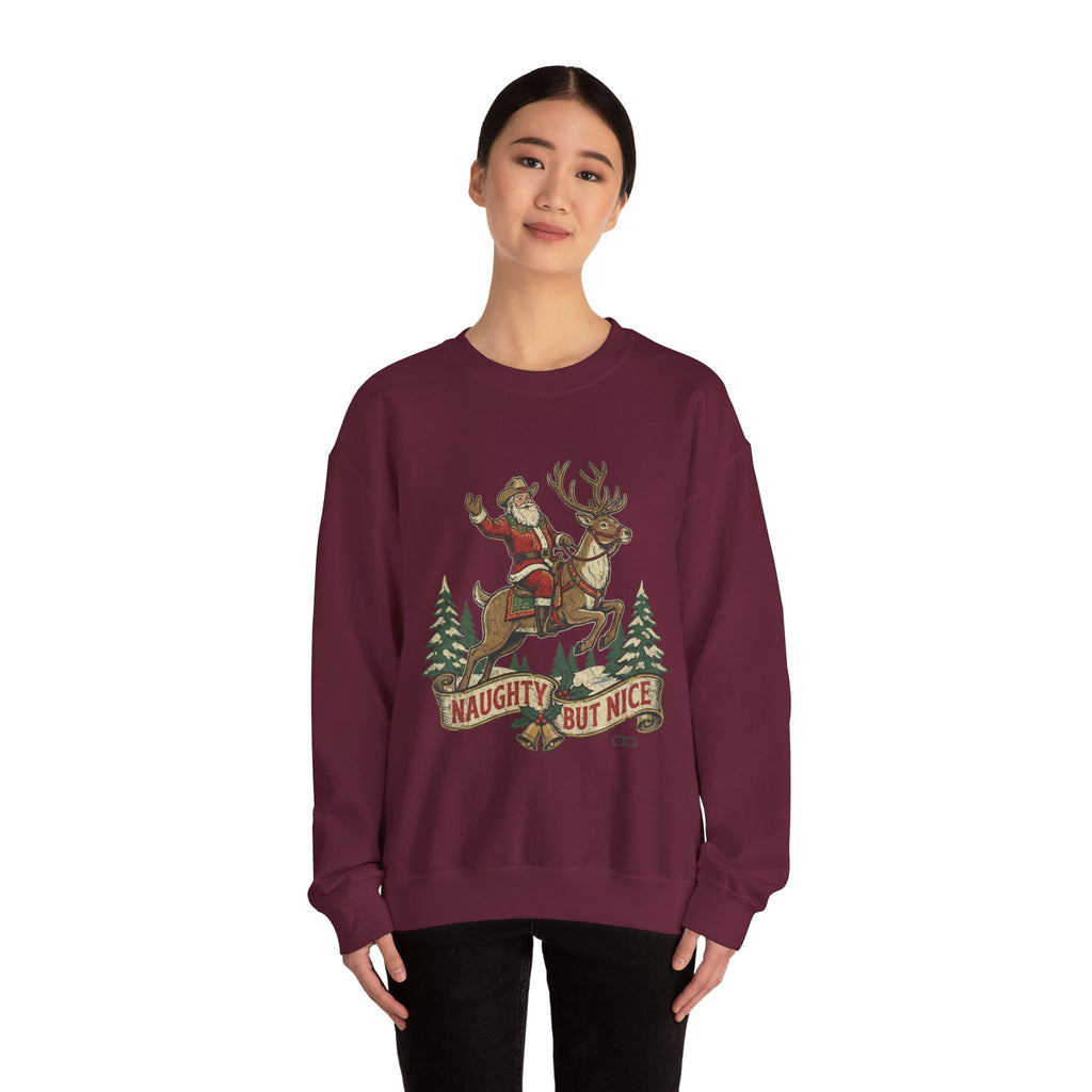 Naughty But Nice Christmas Crewneck