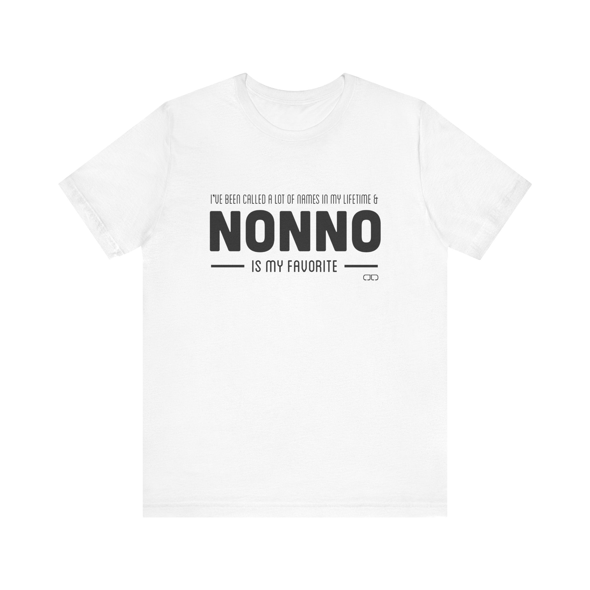 Grandparent Favorite Unisex Tee, Gifts for Grandparents, Family Reunion Shirt, Cute Nonno T-Shirt, Birthday Gift for Grandpa