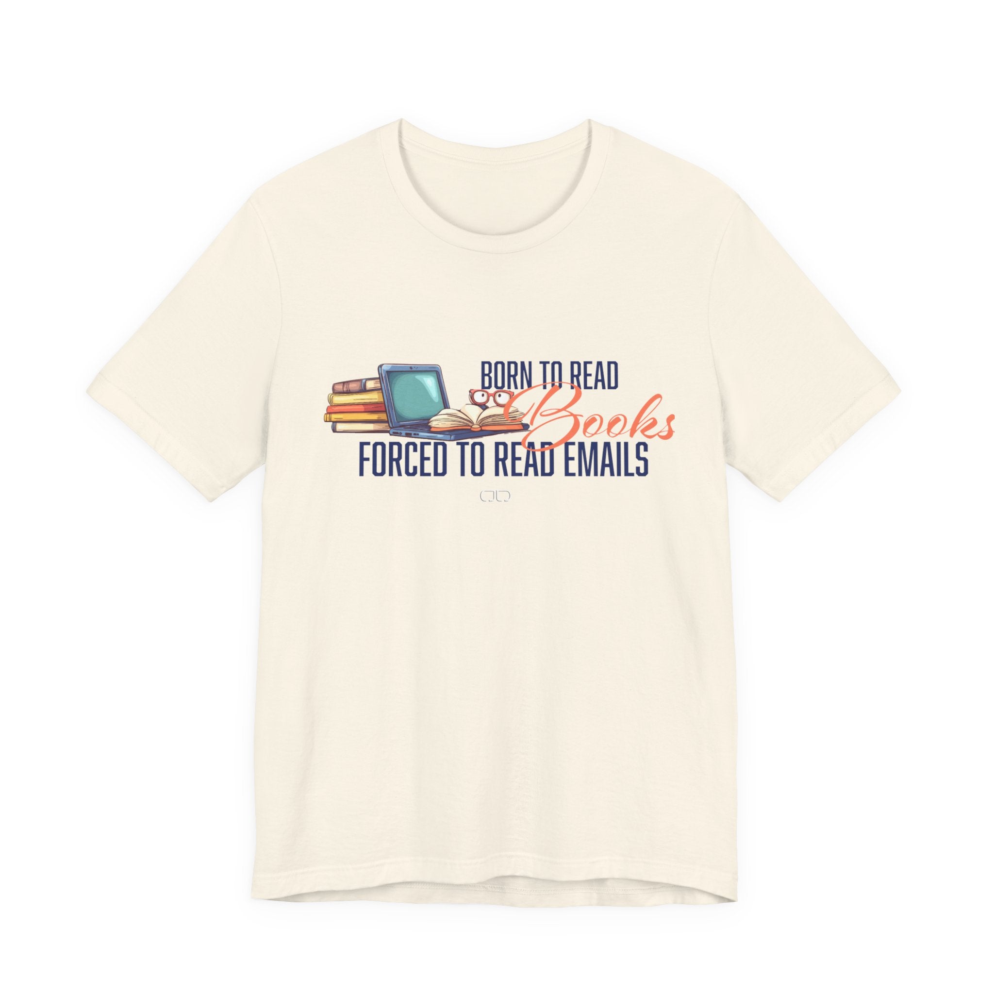 Born to Read Books Unisex Tee, Reader Gift, Book Lover Shirt, Funny Bookish T-Shirt, Literary Humor Apparel, Great for Book Clubs