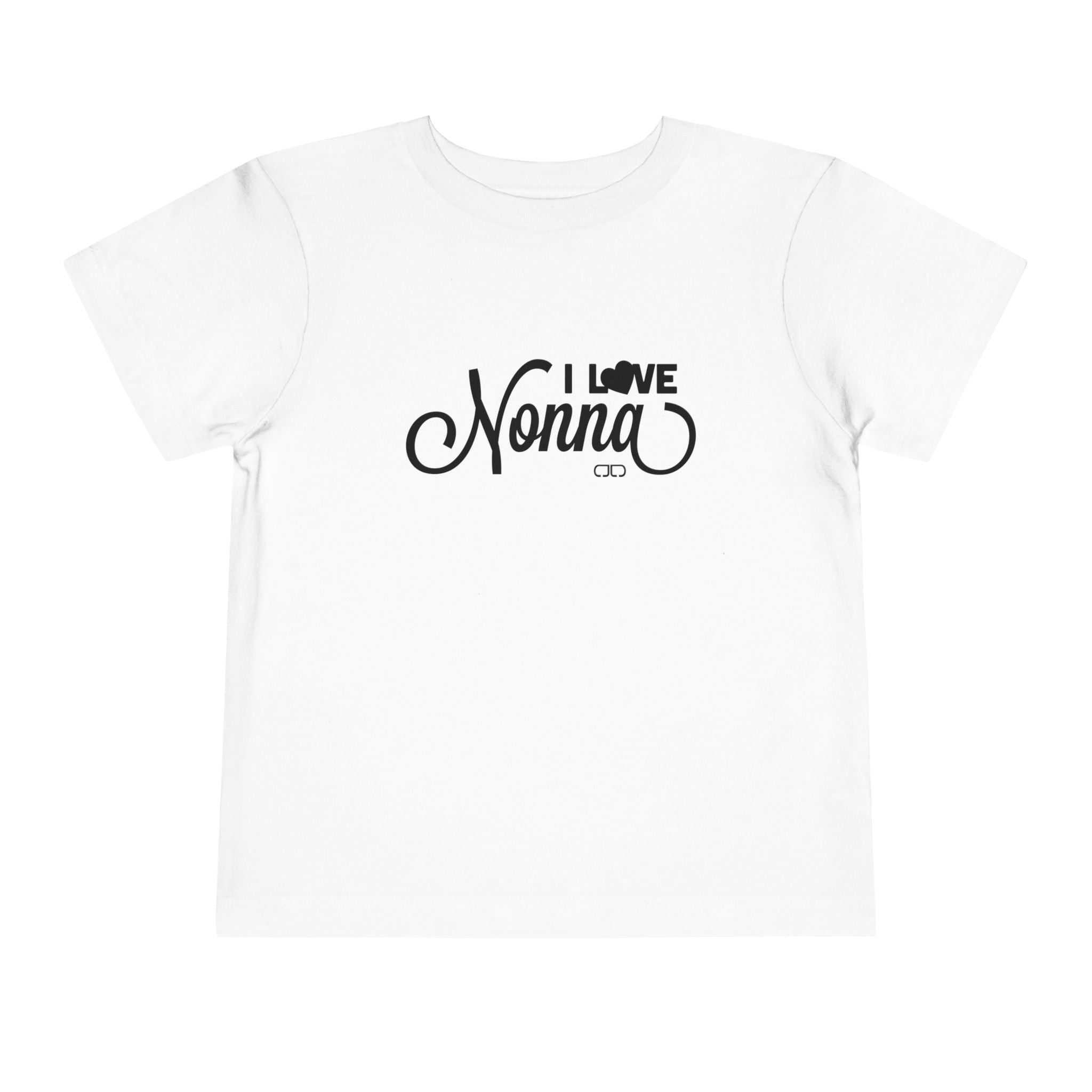 I Love Nonna Toddler Tee, Cute Baby Shirt, Gift for Grandparents, Toddler Clothing, Family Celebrations, Baby Shower Gift