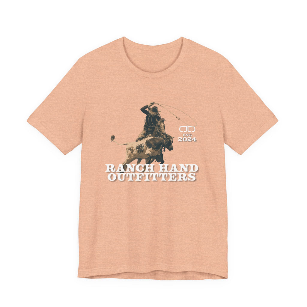 Ranch Hand Outfitters Tee — Cowboy Roping Western Graphic T-Shirt