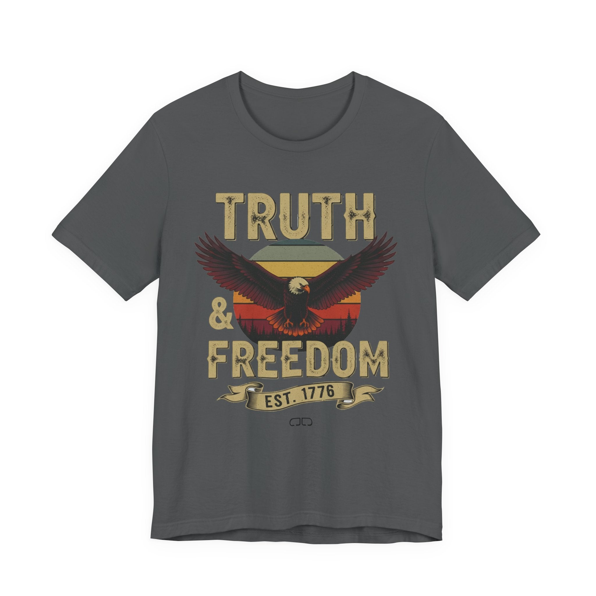 Truth & Freedom Graphic Apparel, Mens and Womens Casual Wear, Independence Day Gift, Freedom Statement T-Shirt