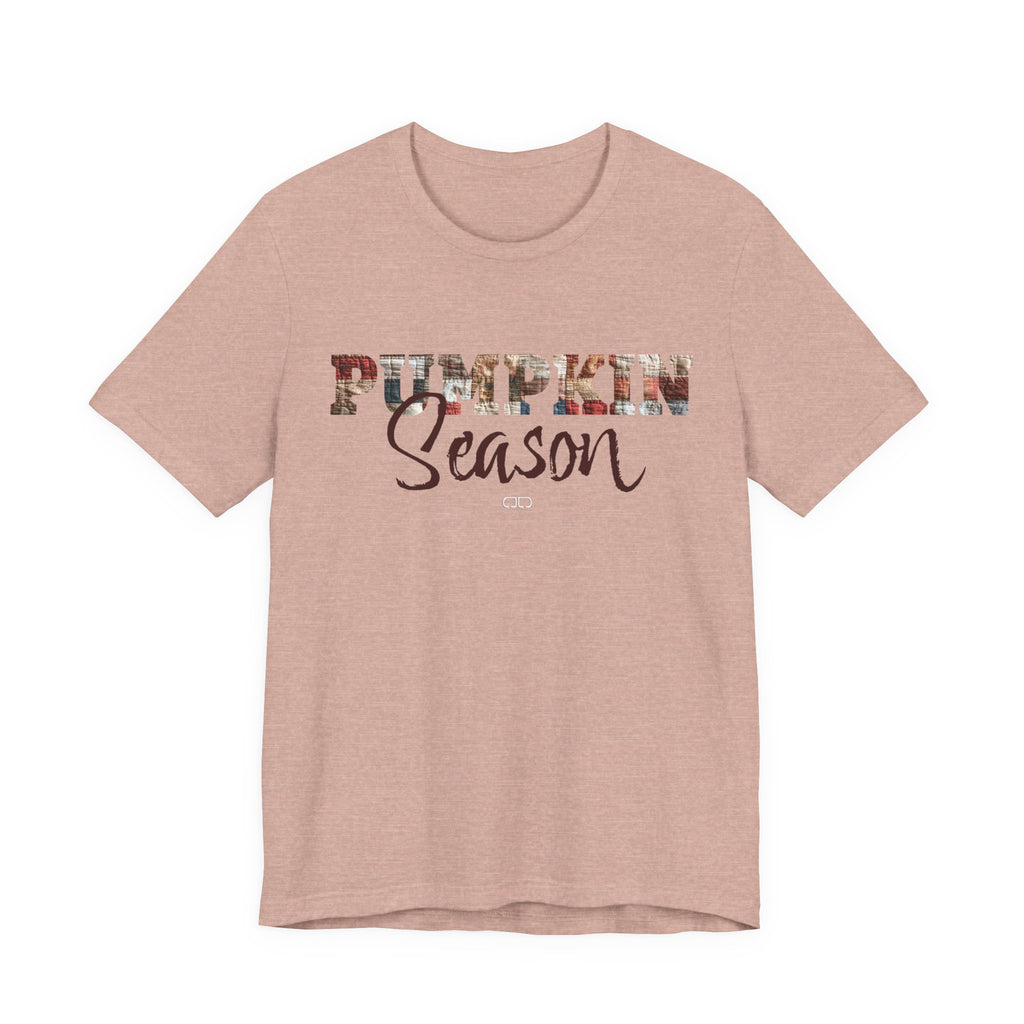 Pumpkin Season Tee, Fall Shirt, Halloween Gift, Cozy Unisex Tee, Autumn Fashion, Seasonal T-shirt, Harvest Celebration