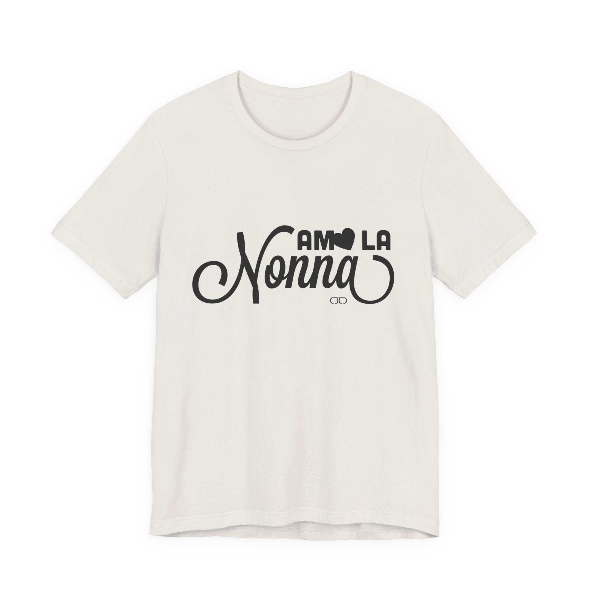 Amo La Nonna Tee | Unisex Jersey Short Sleeve Shirt, Love for Grandma, Gift for Mother's Day, Cute Family Tee, Comfortable Casual Wear