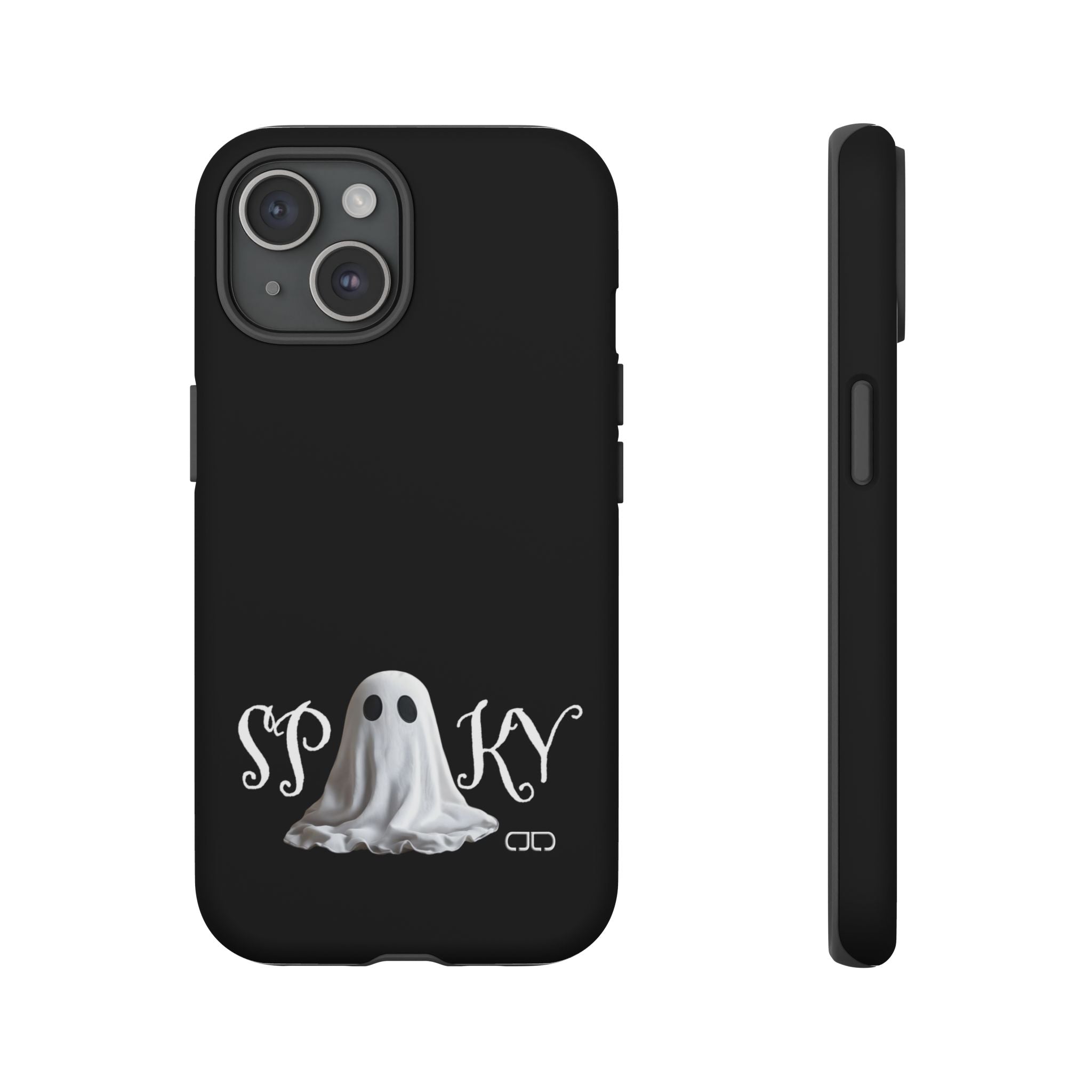 Spooky Ghost Phone Case, Halloween Accessories, Cute Phone Cover, Unique Gift for Ghost Lovers, Trendy Smartphone Decor