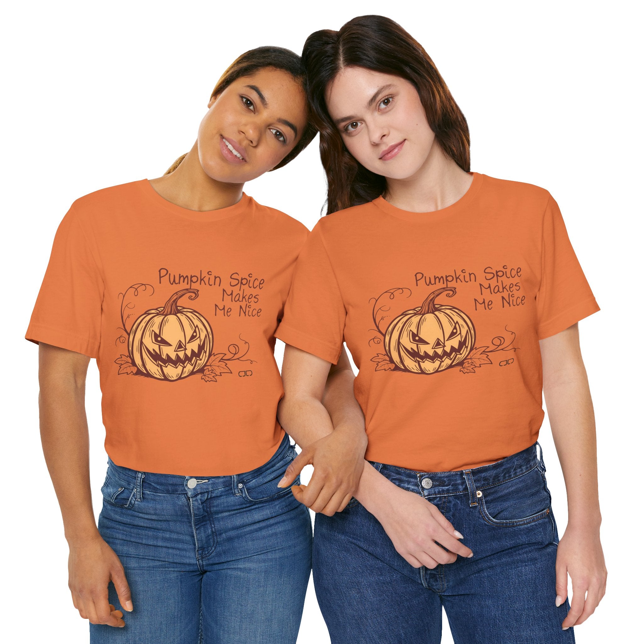 Pumpkin Spice Short Sleeve Tee | Fall Halloween T-Shirt, Funny Graphic Tee, Seasonal Fashion, Autumn Gift, Unisex Tee