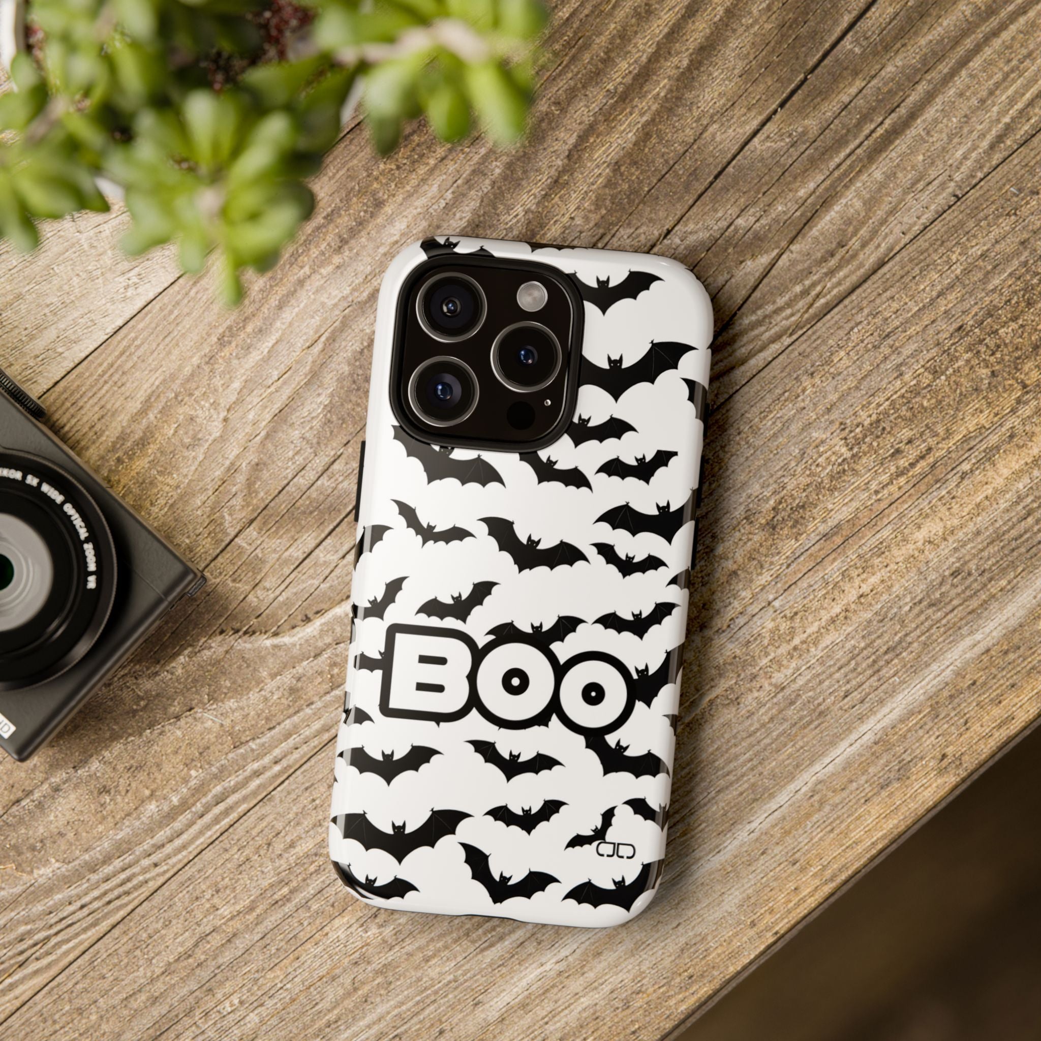 Halloween Bat Phone Case, Spooky Phone Cover, Trick or Treat Gift, Unique Cell Phone Accessory, October Decor