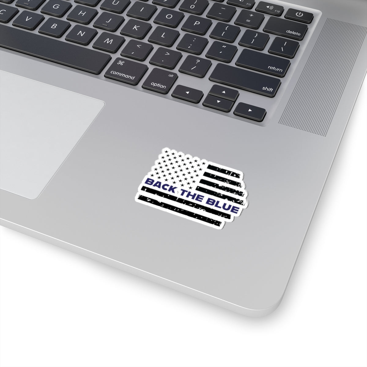 Back the Blue Kiss-Cut Stickers | Support Law Enforcement Decals | American Flag Vinyl Stickers | Police Pride Accessories | Patriotic Gifts