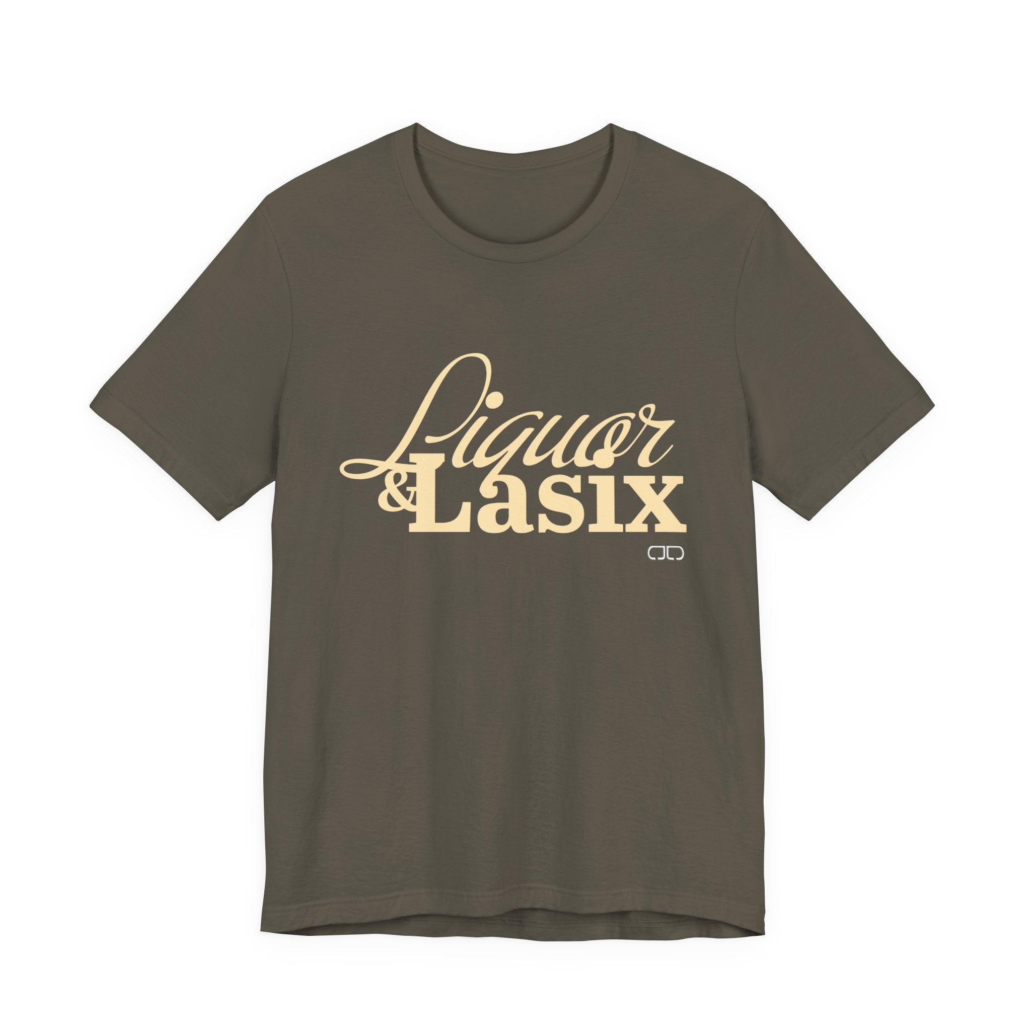 Liquor & Lasix Fun Graphic T-Shirt for Horse Lovers, Gifting, Casual Wear, Everyday Style, Trendy Fashion
