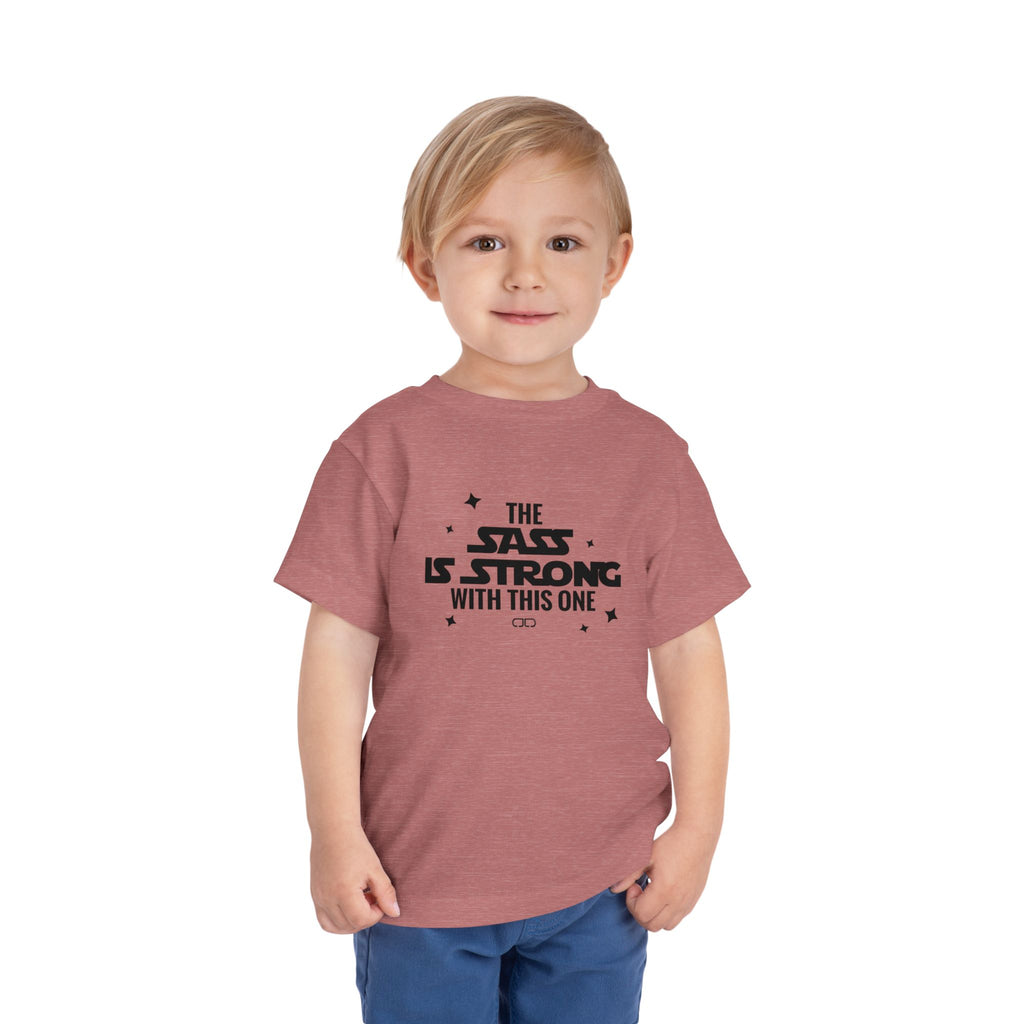 Sassy Toddler Tee - Cute Kids T-Shirt with Strong Sass Design | Birthday Gift, Playtime Apparel, Fun Fashion, Gift for Daughter