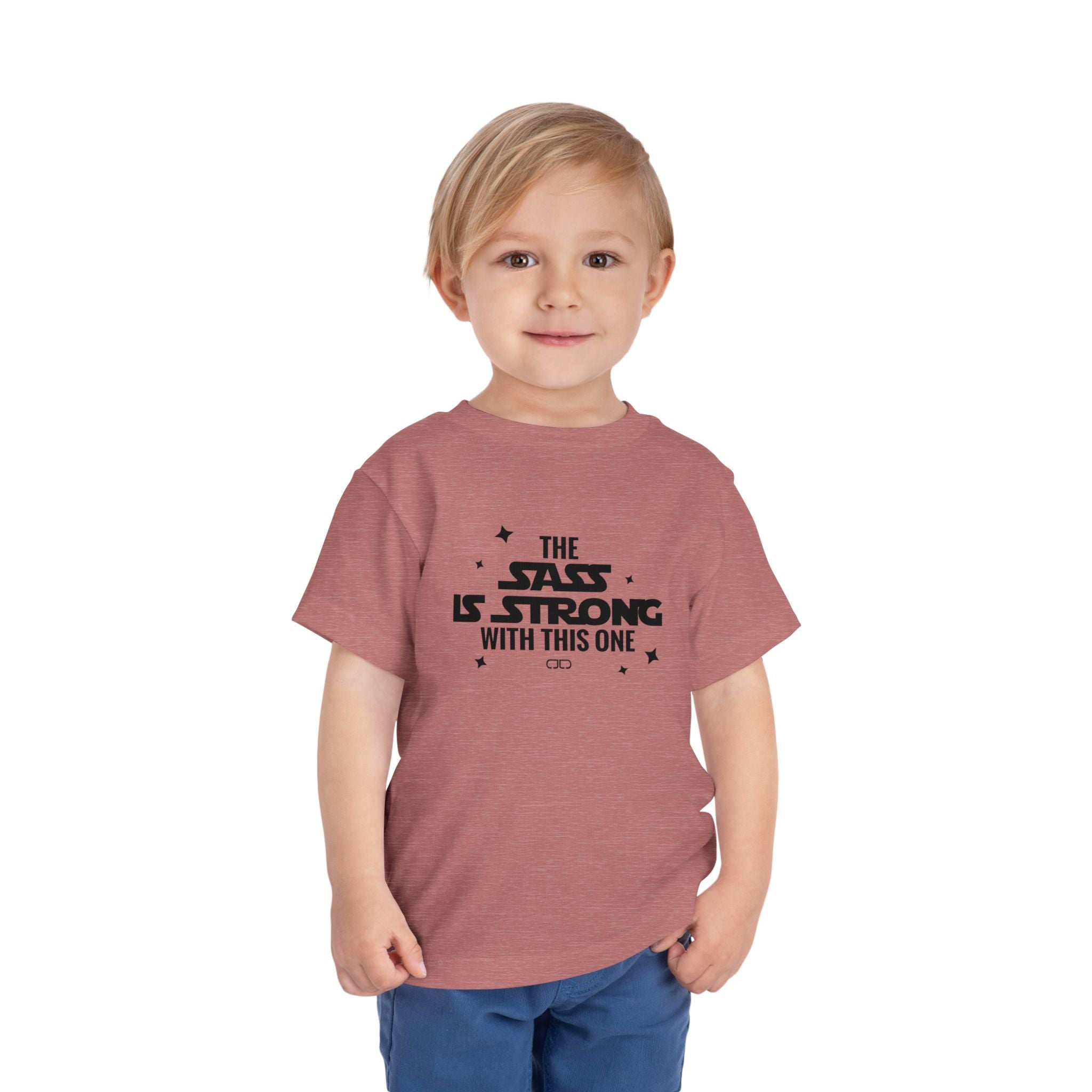 Sassy Toddler Tee - Cute Kids T-Shirt with Strong Sass Design | Birthday Gift, Playtime Apparel, Fun Fashion, Gift for Daughter