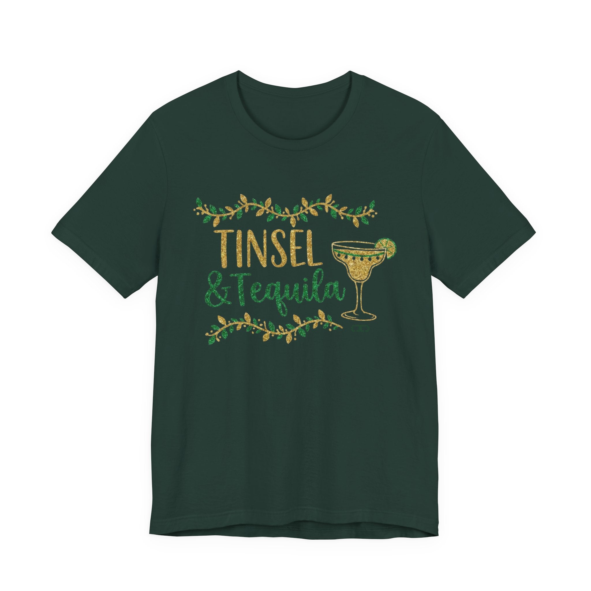 Tinsel & Tequila Christmas Tee