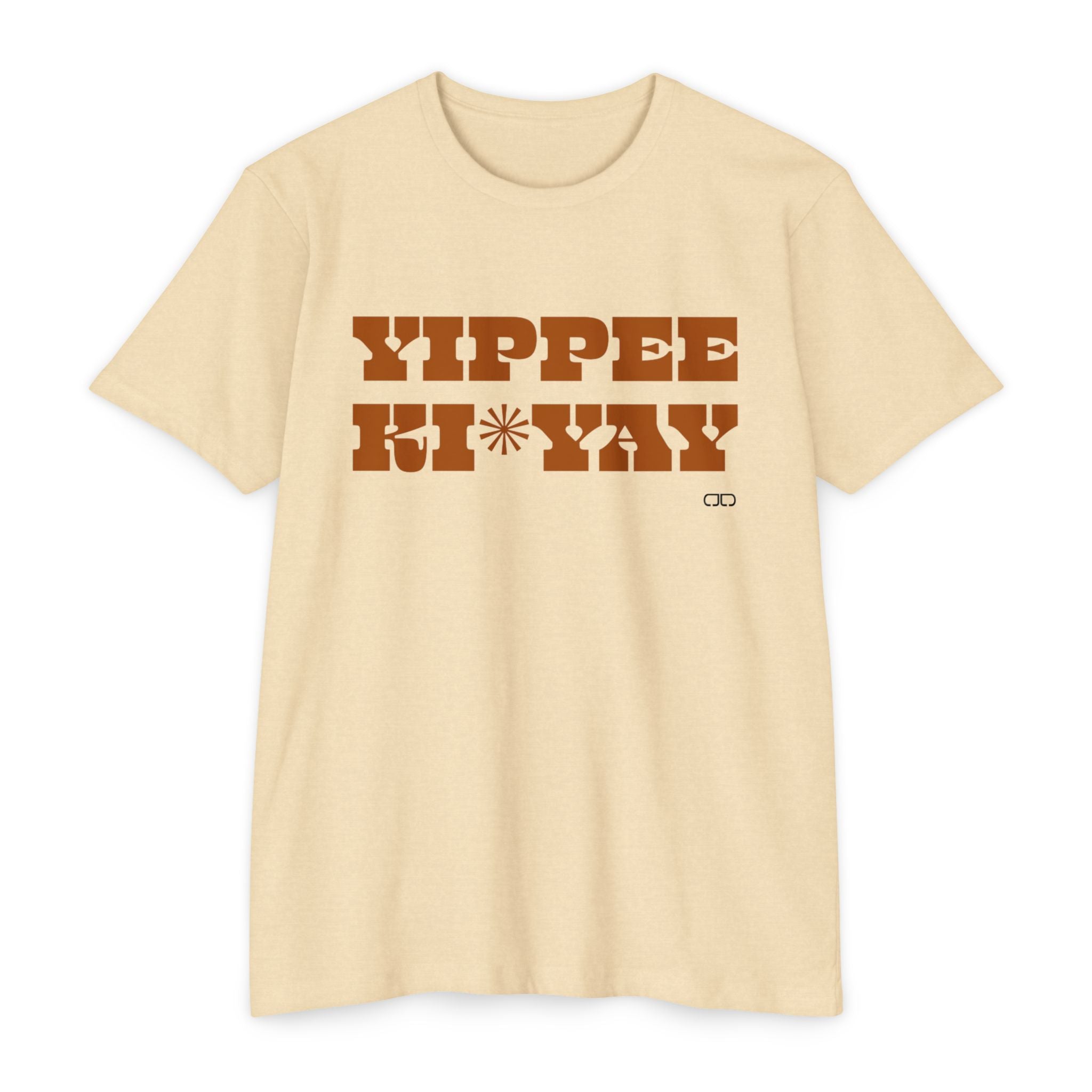 Yippee Ki-Yay Unisex CVC Jersey T-Shirt, Fun Graphic Tee, Gift for Movie Lovers, Casual Wear, Perfect for Celebrations, Birthday Gift