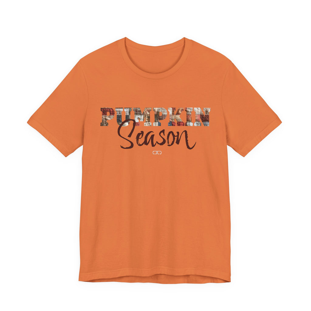 Pumpkin Season Tee, Fall Shirt, Halloween Gift, Cozy Unisex Tee, Autumn Fashion, Seasonal T-shirt, Harvest Celebration