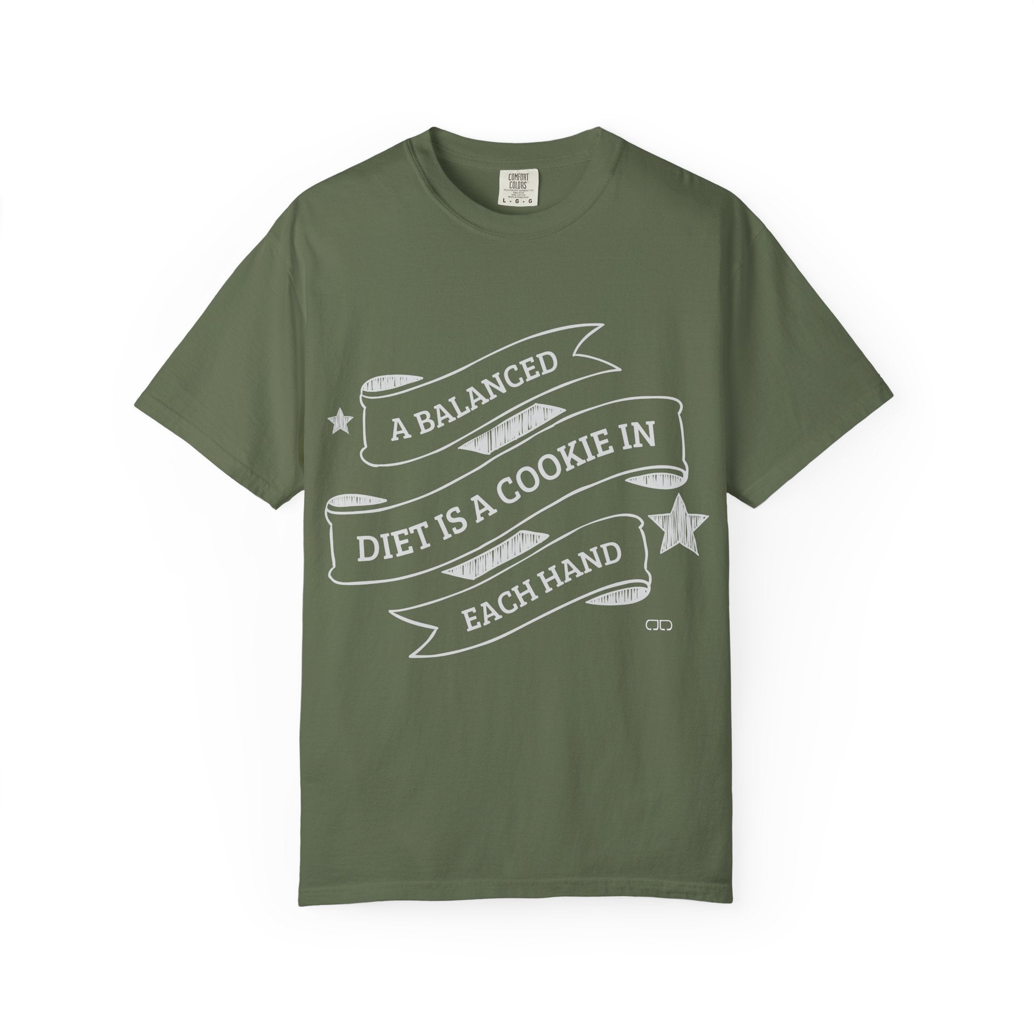 Balanced Cookie T-Shirt, Funny Gift for Foodies, Cookie Lover Shirt, Unisex Humor Tee, Ideal for Birthdays and Holidays