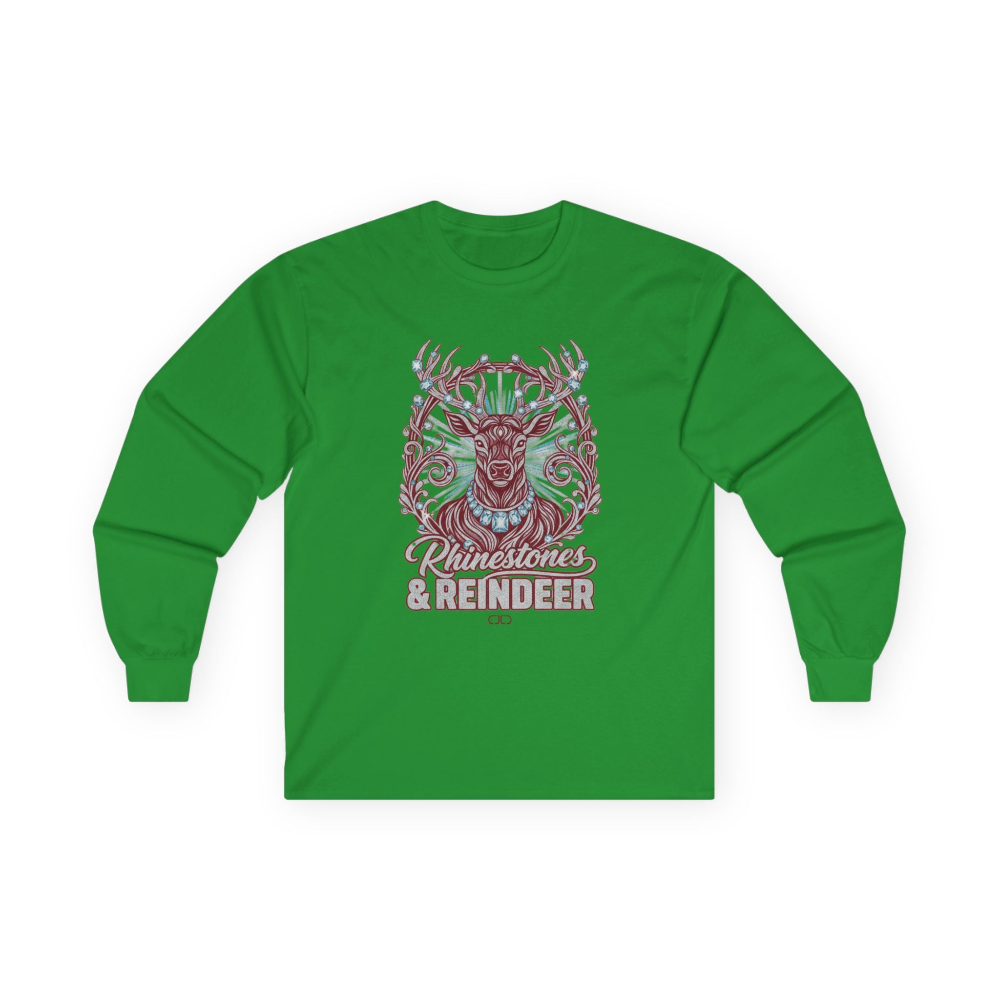 Reindeer & Reindeer Long Sleeve Tee