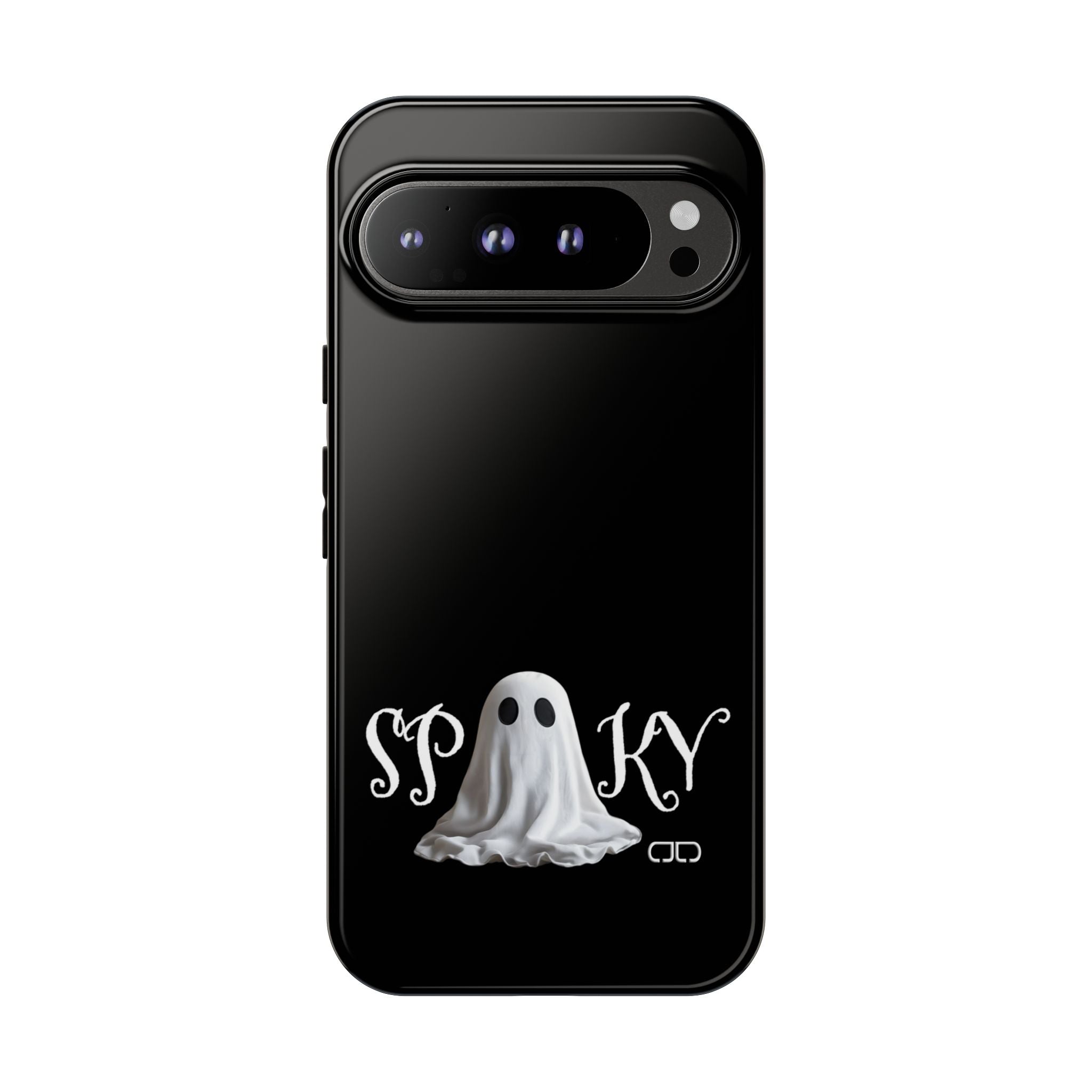 Spooky Ghost Phone Case, Halloween Accessories, Cute Phone Cover, Unique Gift for Ghost Lovers, Trendy Smartphone Decor