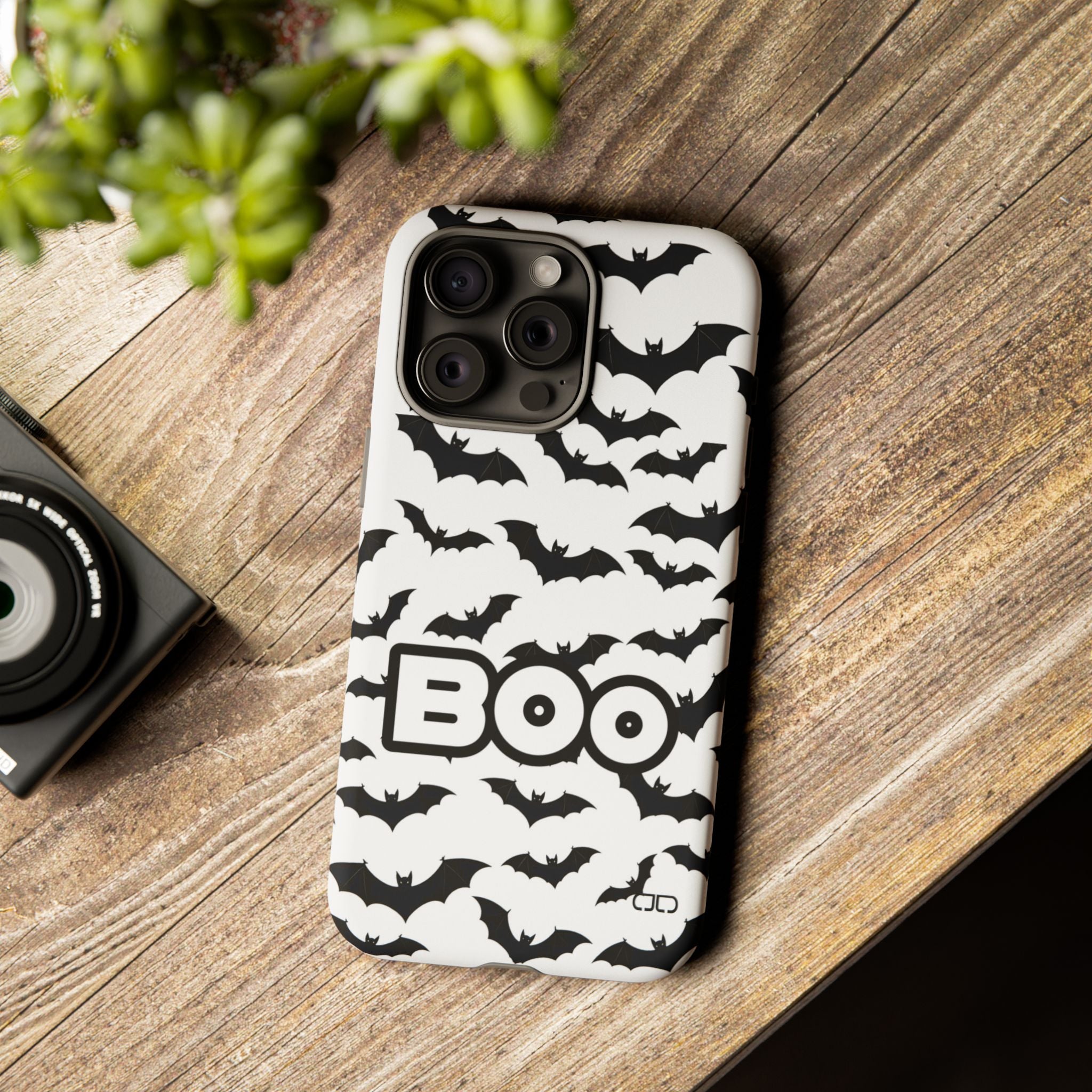 Halloween Bat Phone Case, Spooky Phone Cover, Trick or Treat Gift, Unique Cell Phone Accessory, October Decor