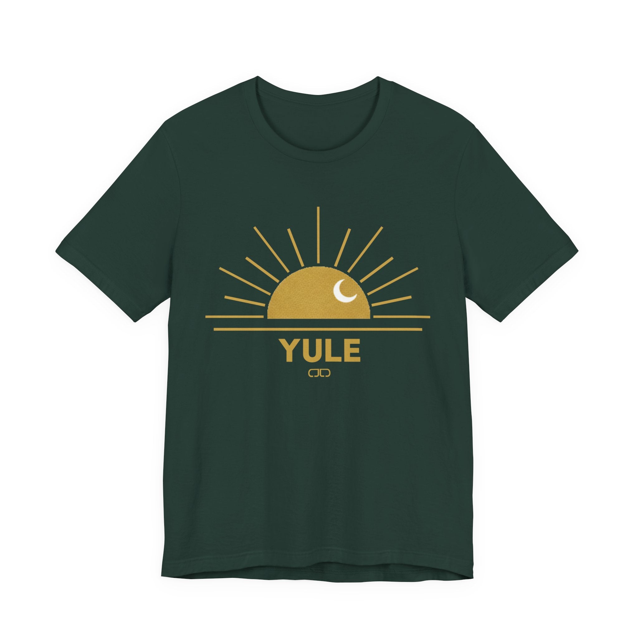 Yule Sunset Tee — Pagan Holiday YULE Shirt
