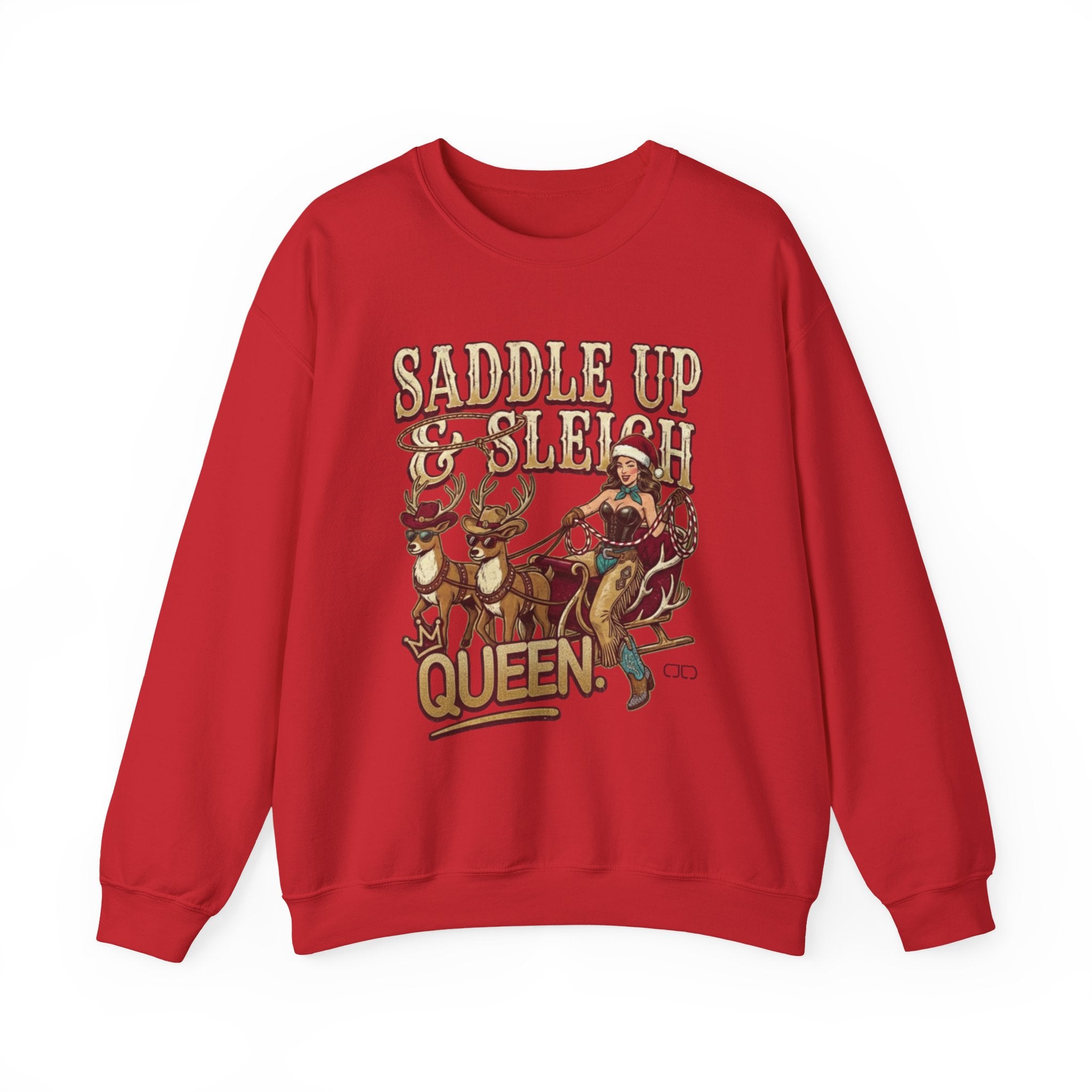 Saddle Up & Sleigh Christmas Pullover