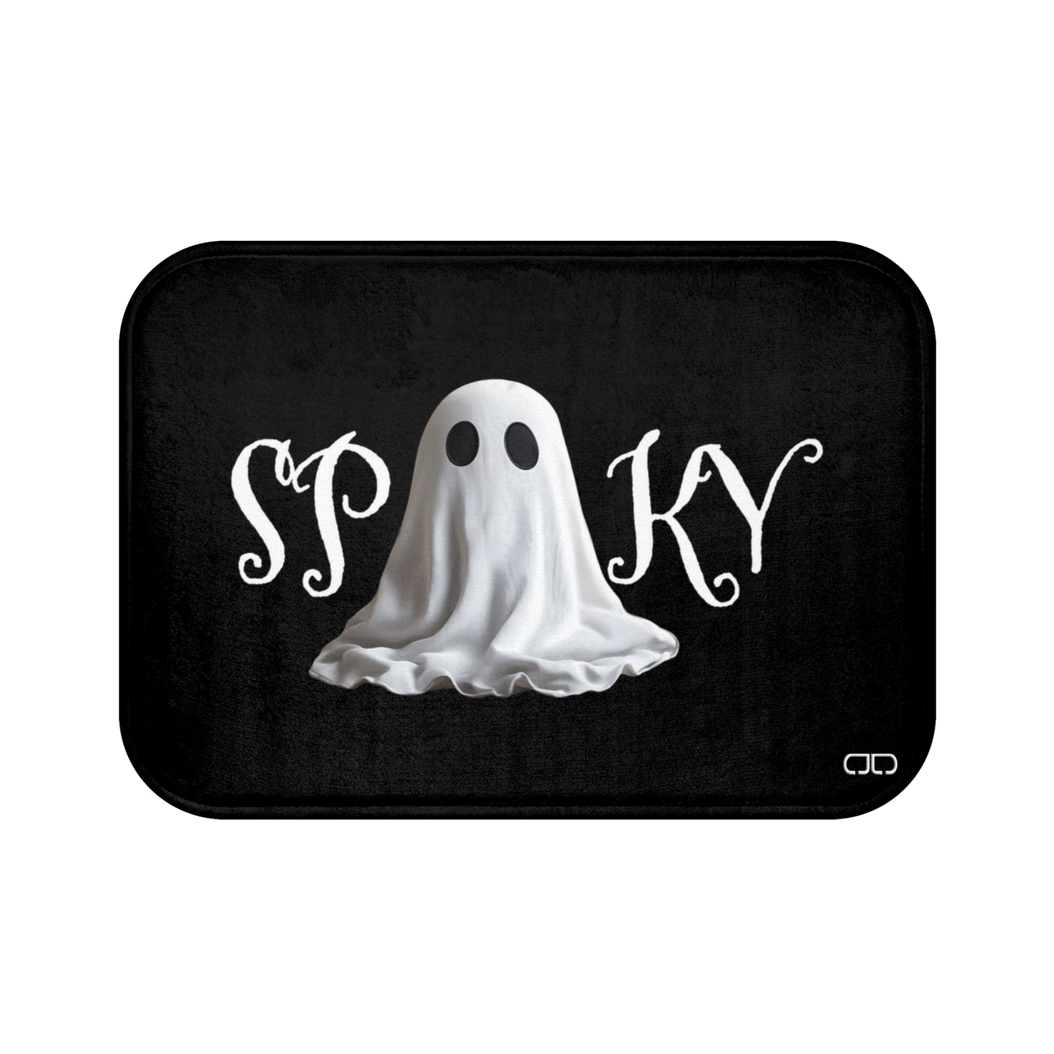 Spooky Ghost Bath Mat - Perfect for Halloween Decor, Bathroom Rug, Cozy Home Accent, Ghost Theme Gift, Fun Bath Accessory