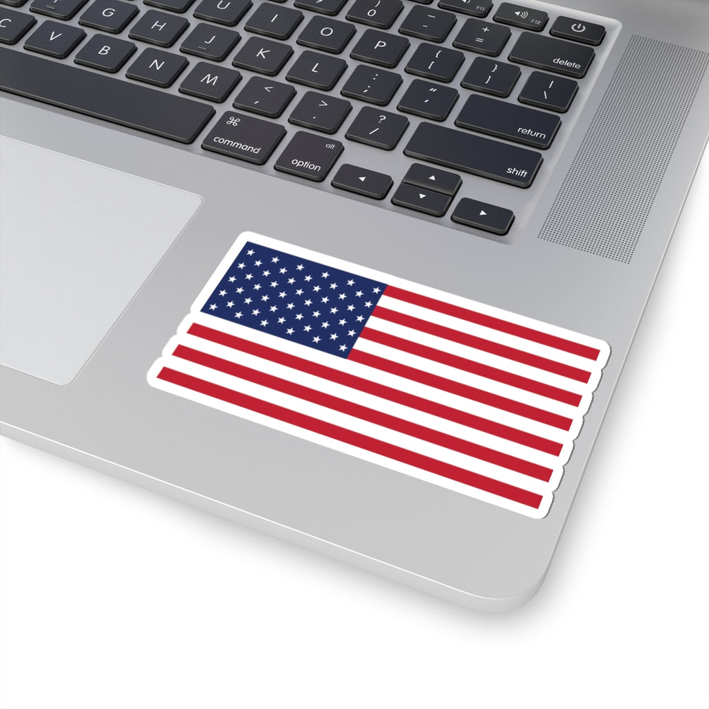 American Flag Stickers, Laptop Décor, Independence Day Gifts, Travel Stickers, USA Pride