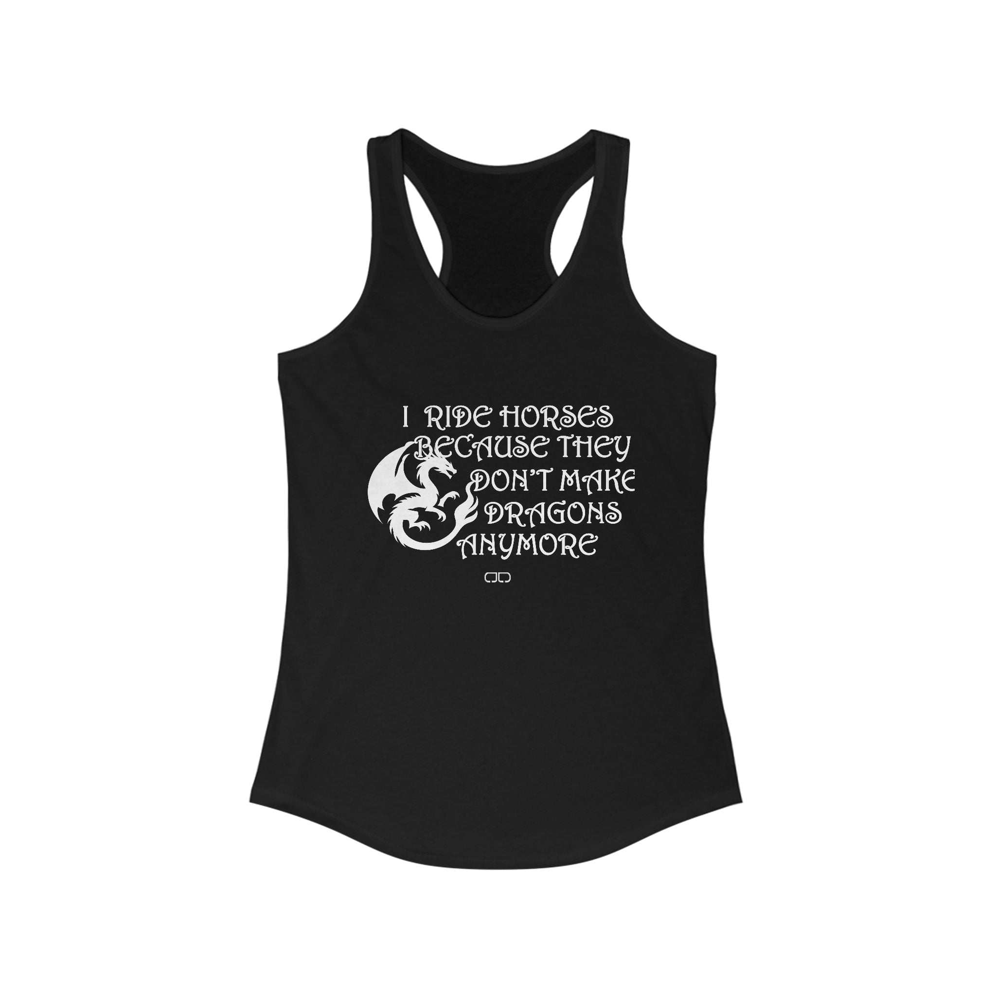 Fantasy Horse Lover Tank, I Ride Horses Tank, Equestrian Gifts, Dragon Lover Shirt, Summer Workout Top, Unique Animal Tee