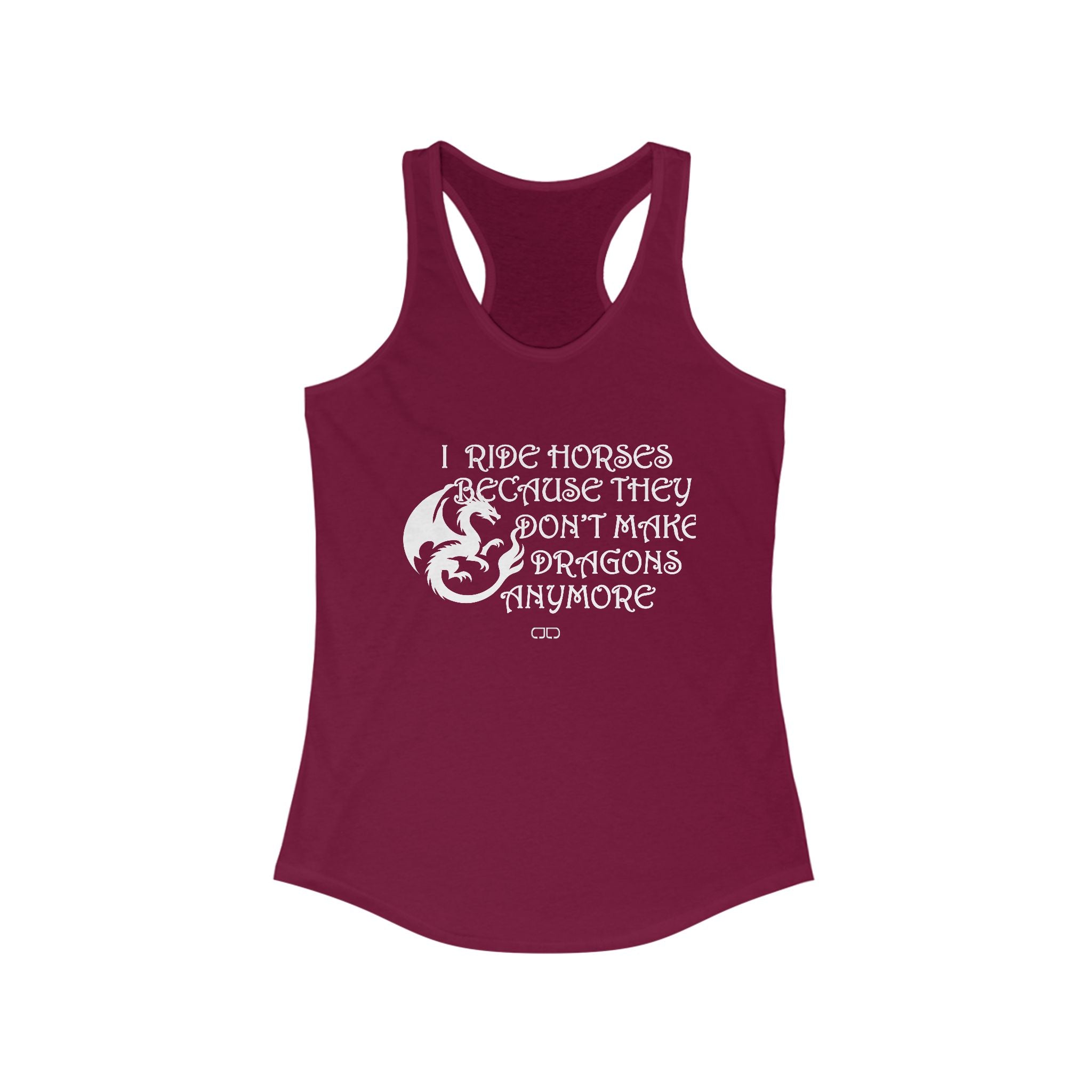 Fantasy Horse Lover Tank, I Ride Horses Tank, Equestrian Gifts, Dragon Lover Shirt, Summer Workout Top, Unique Animal Tee