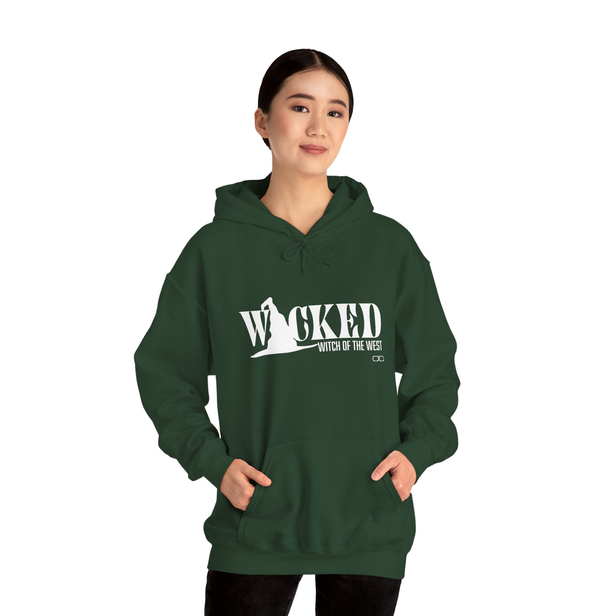 Wicked Witch of the West Hoodie, Unisex Sweatshirt for Halloween, Cozy Gift for Witch Lovers, Spooky Season Apparel, Unique Witch Design