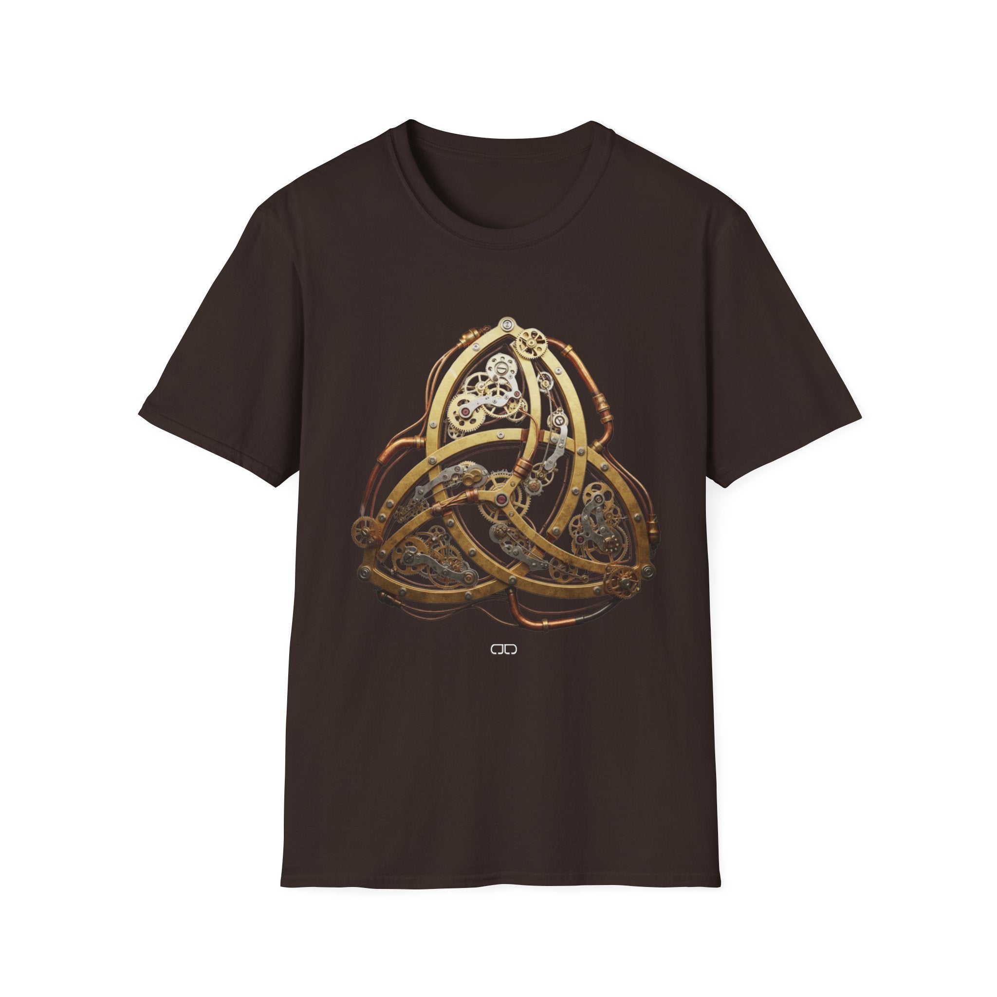 Steampunk Triquetra, Vintage Mechanism Tee, Casual Wear, Gift for Tech Enthusiasts, Unique Graphic Shirt, Perfect [...]