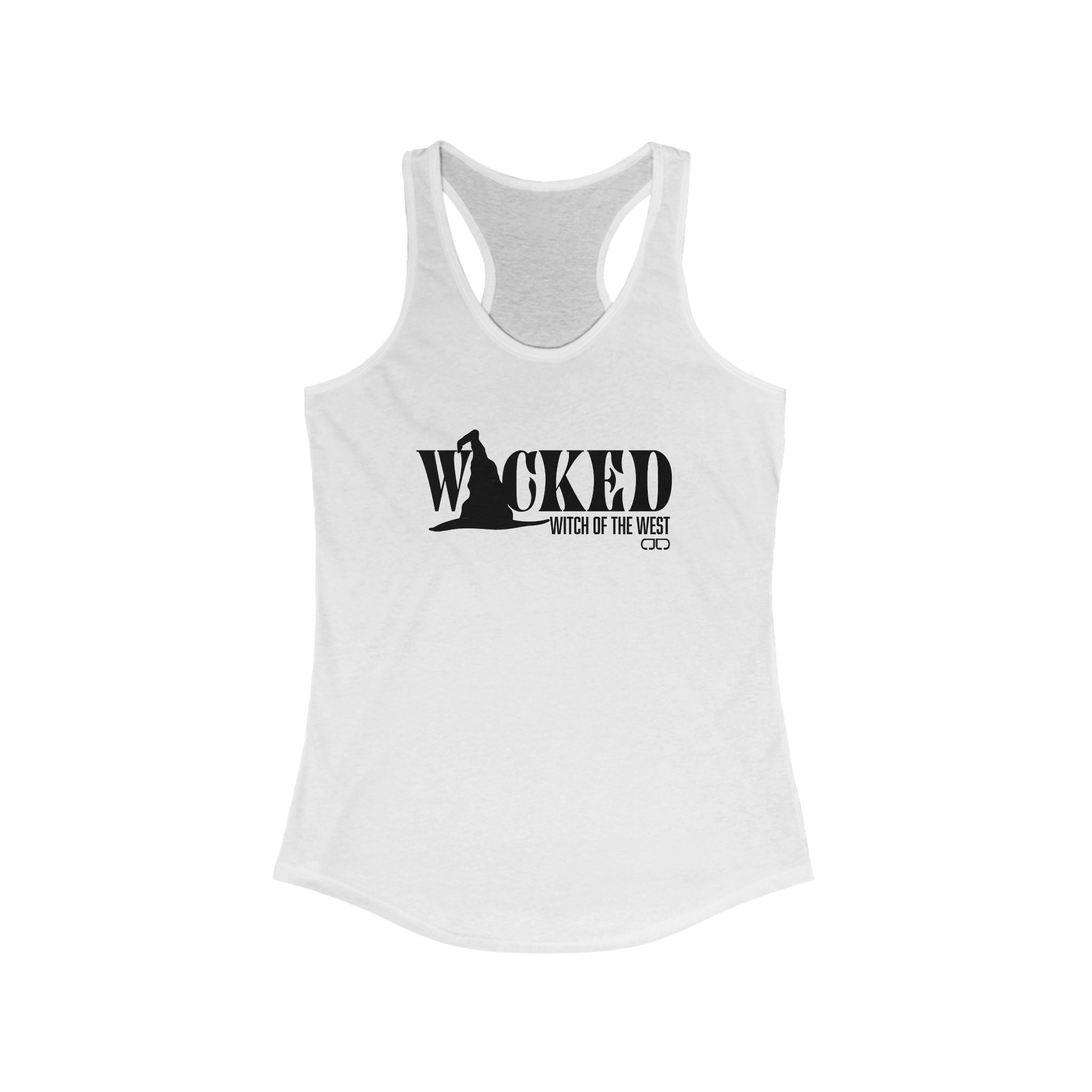 Wicked Witch of the West Racerback Tank - Perfect for Halloween, Summer Parties, Gifts, Trendy Casual Wear, Movie Fans