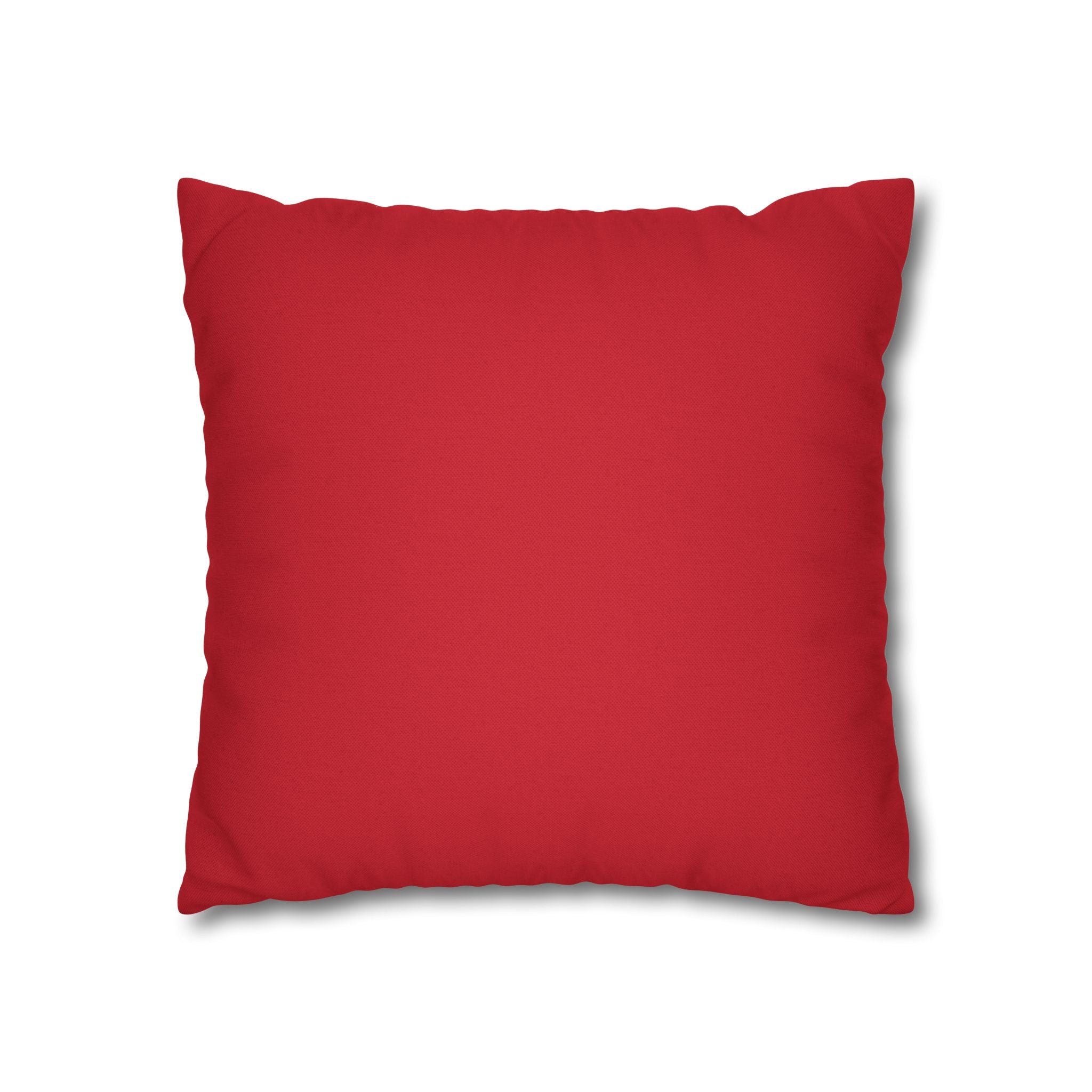 Bless Your Hearth Christmas Pillowcase — Holiday Fireplace Throw Pillow Cover