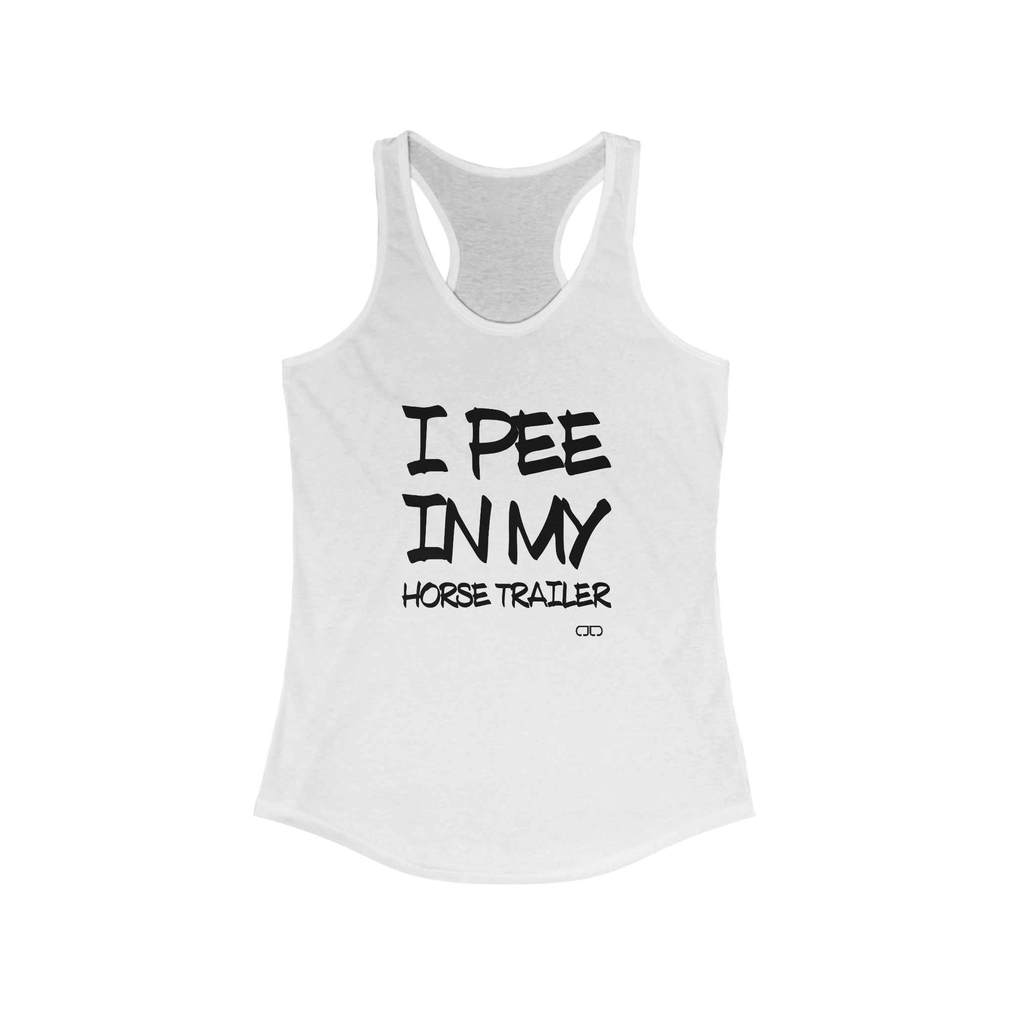 I Pee in My Horse Trailer, Funny Horse Show Tee, Equestrian Gifts, Summer Workout Top, Casual Wear
