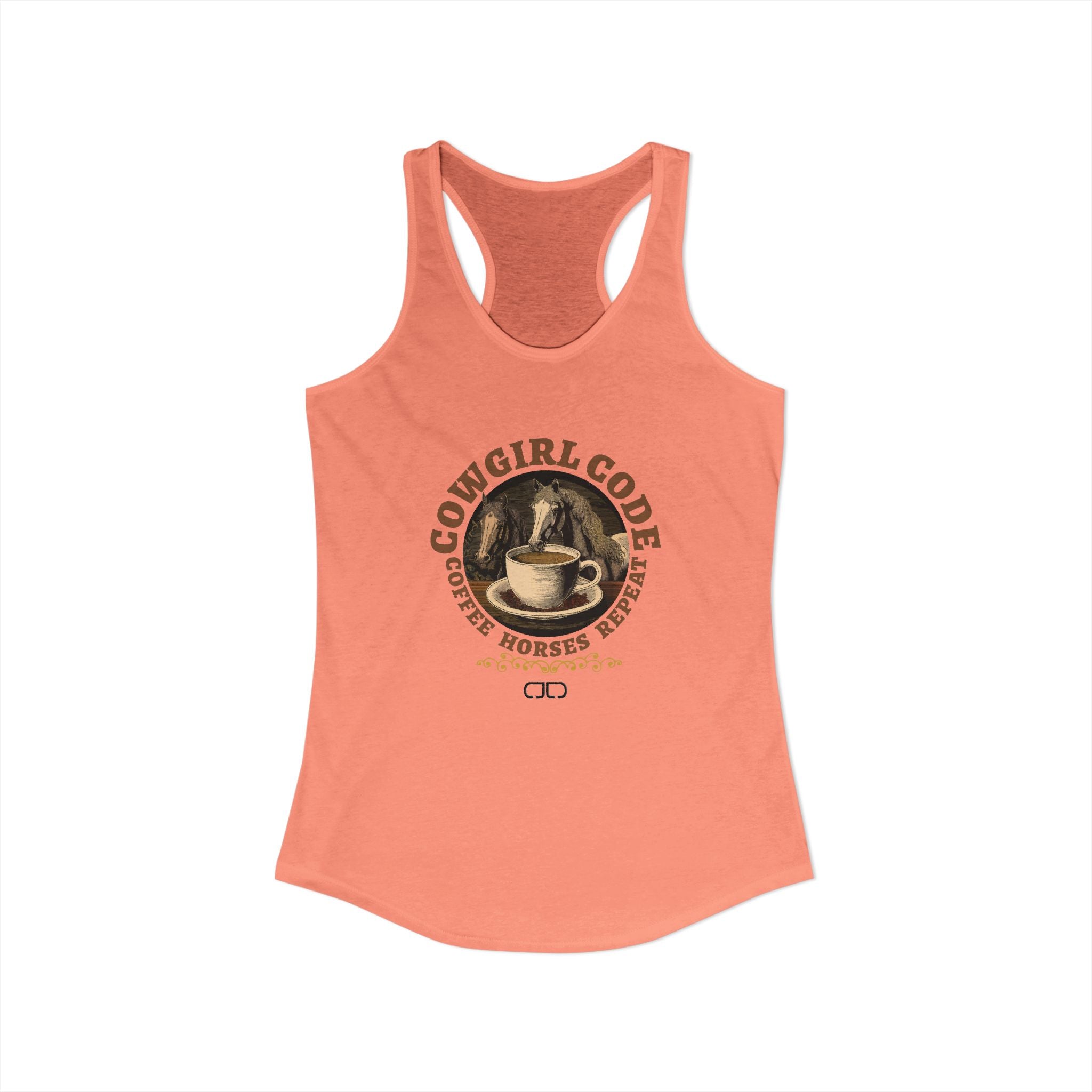 Cowgirl Code Racerback Tank