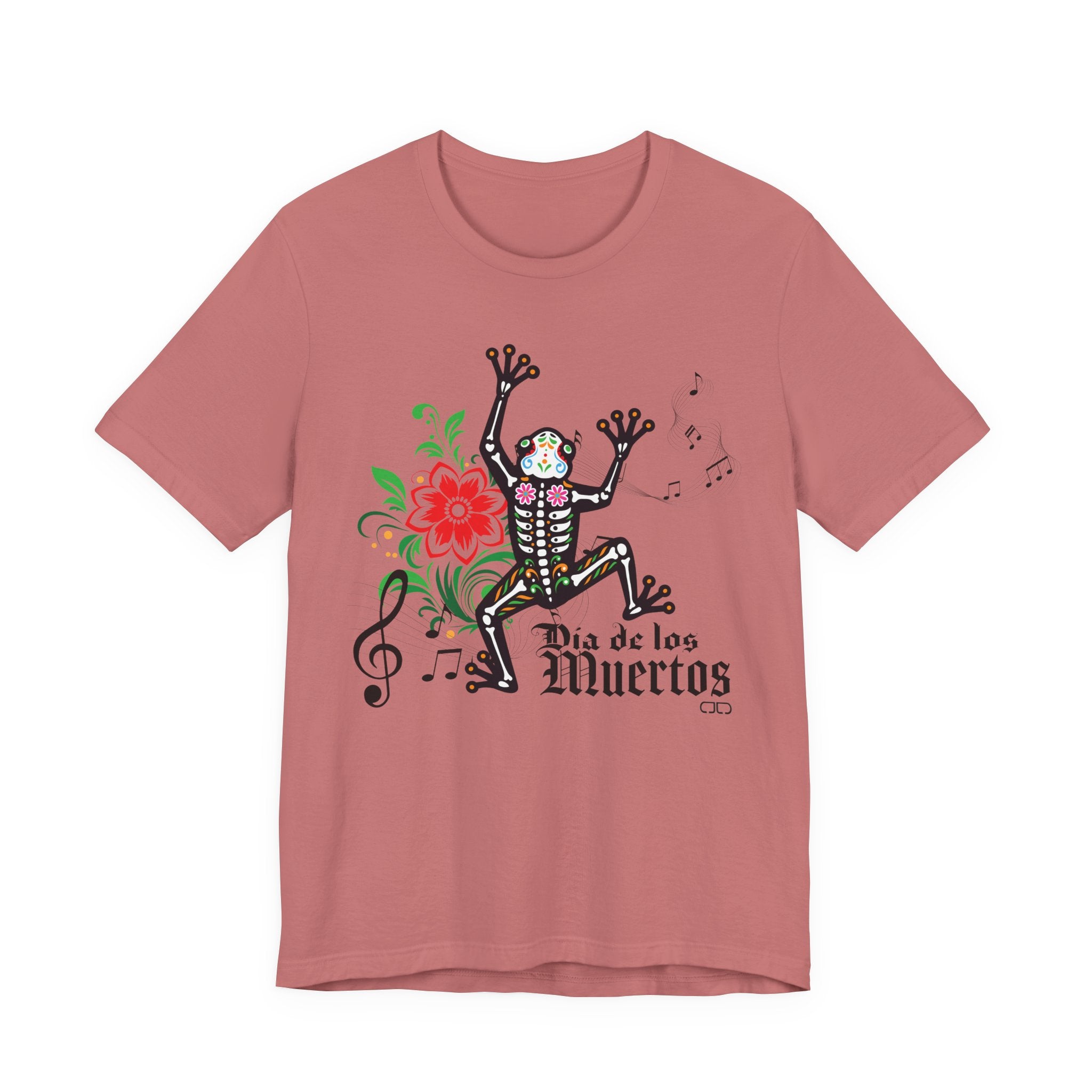 Dia de Los Muertos Unisex Jersey Tee, Fun Graphic T-Shirt, Festival Shirt, Halloween Tee, Casual Wear, Gift for Celebrations
