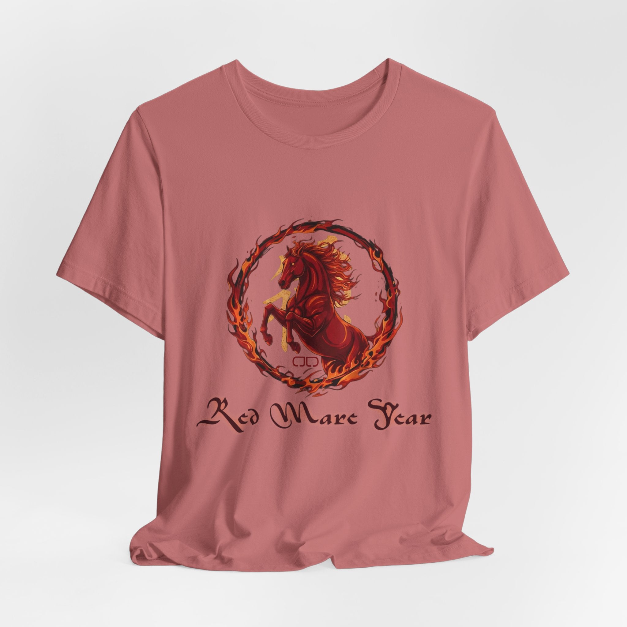 Red Mare Year Tee — Year of the Horse Graphic T‑Shirt