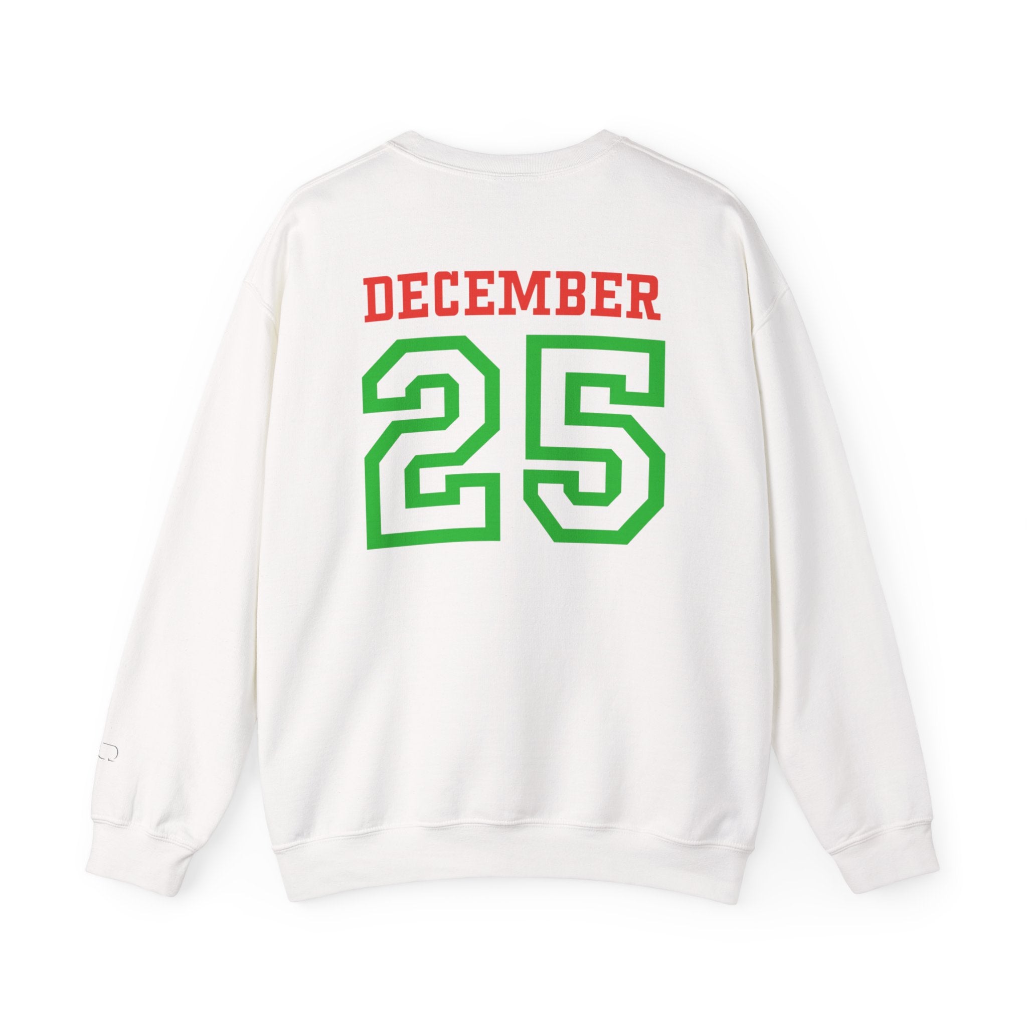 'December 25' Holiday Football Jersey Design