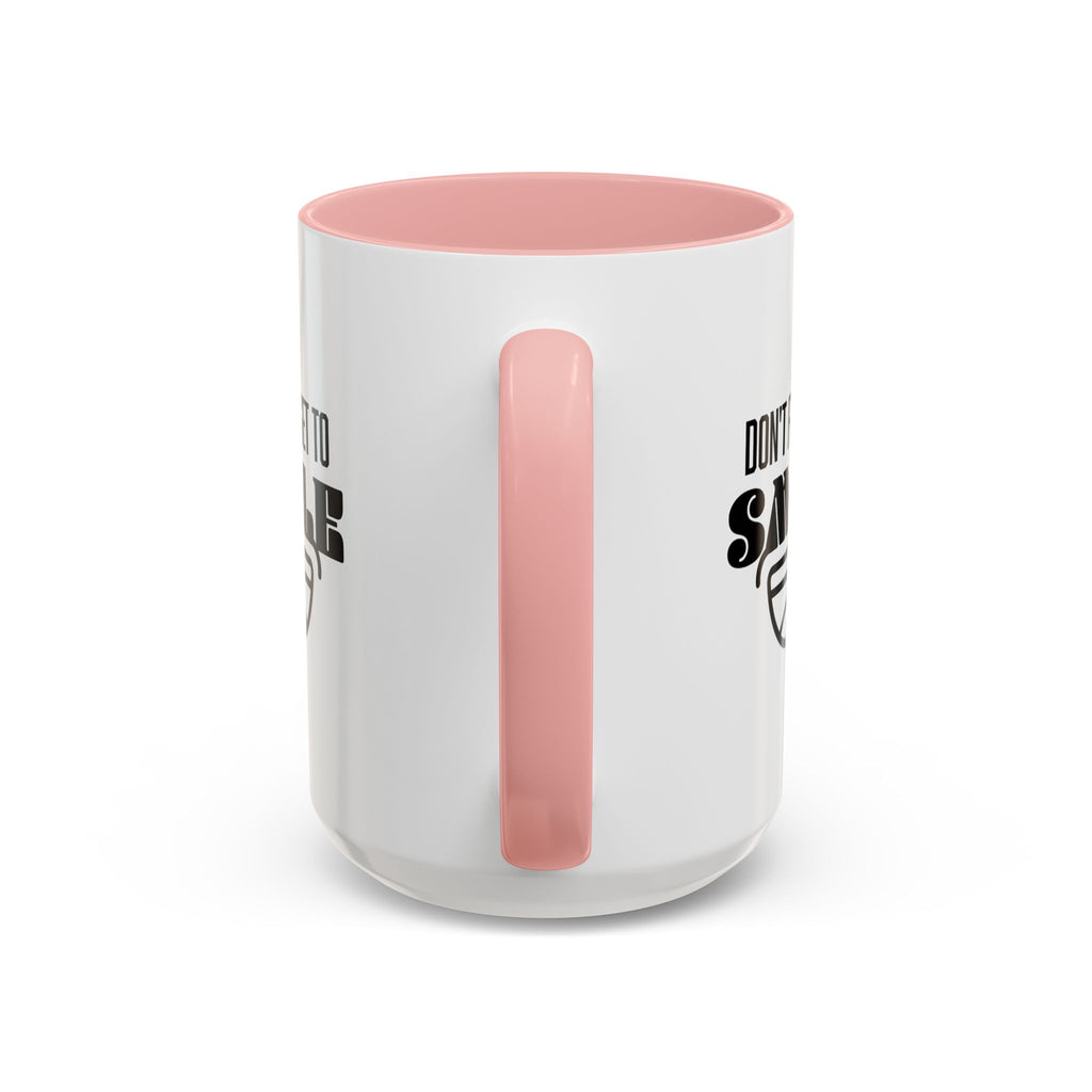 Don't Forget To Smile Mug, Motivational Drinkware, Home Office Decor, Gift for Friends, Cheer Up Gifts, Don't Forget to Smile