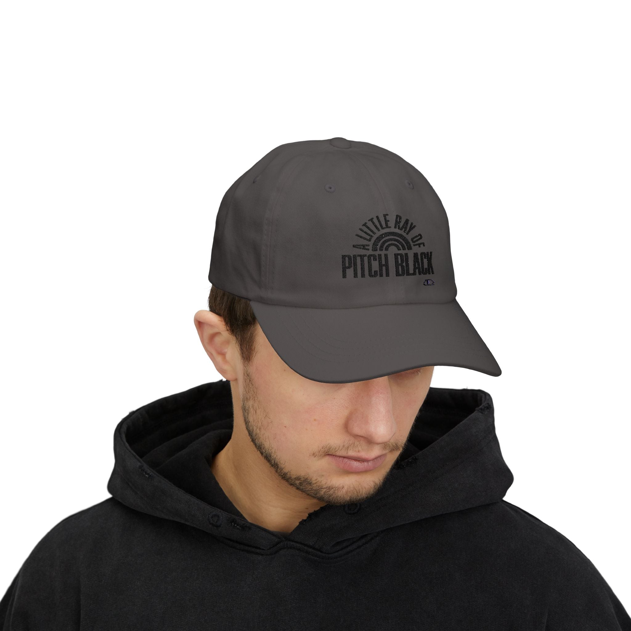 A Little Ray of Pitch Black Classic Dad Cap - Comfortable Casual Hat for Everyday Adventures, Unisex Baseball Cap, Outdoor Activities, Trendy Headwear