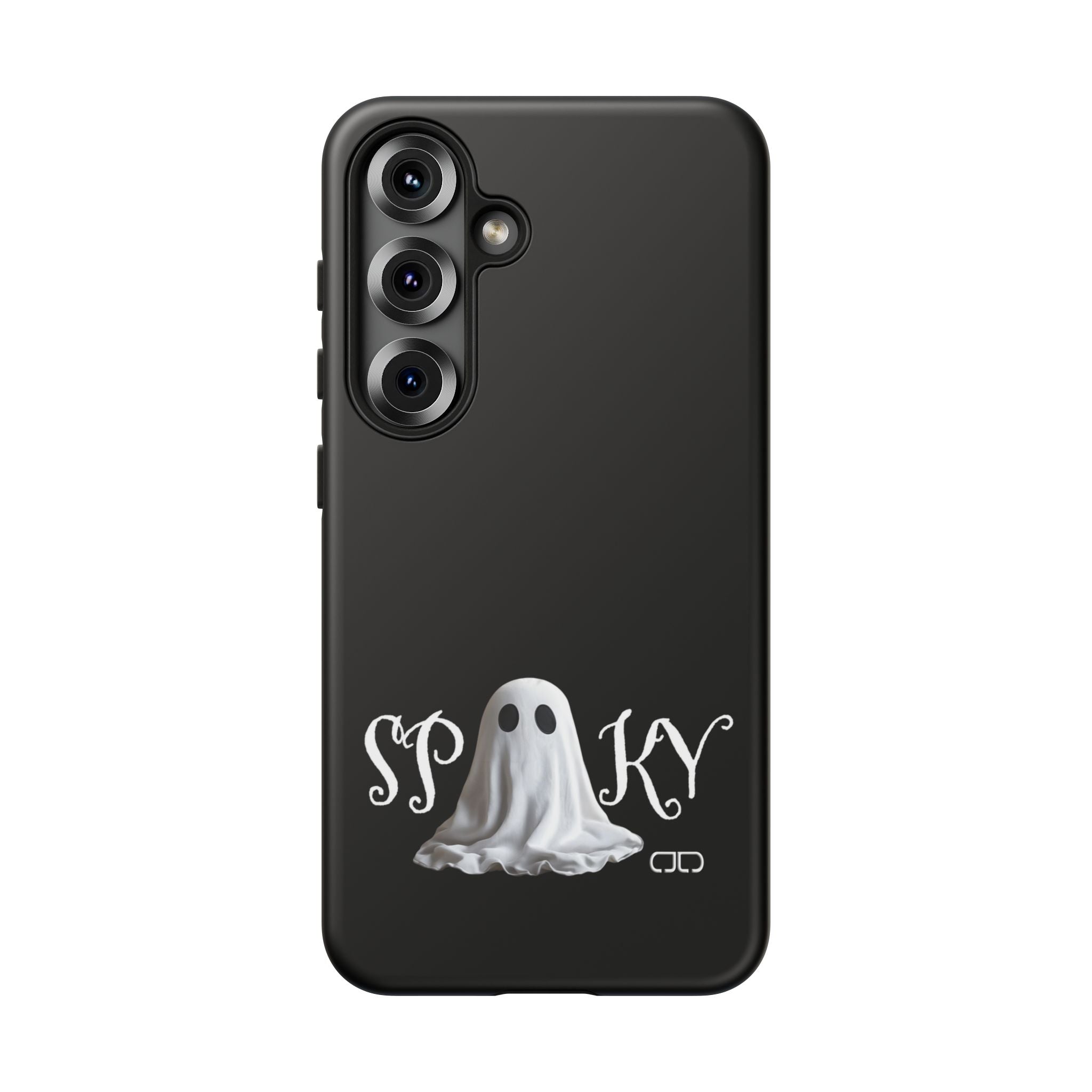 Spooky Ghost Phone Case, Halloween Accessories, Cute Phone Cover, Unique Gift for Ghost Lovers, Trendy Smartphone Decor