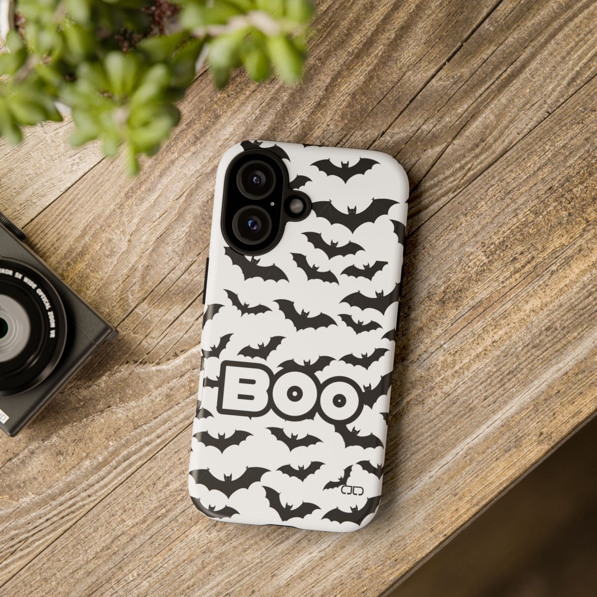 Halloween Bat Phone Case, Spooky Phone Cover, Trick or Treat Gift, Unique Cell Phone Accessory, October Decor