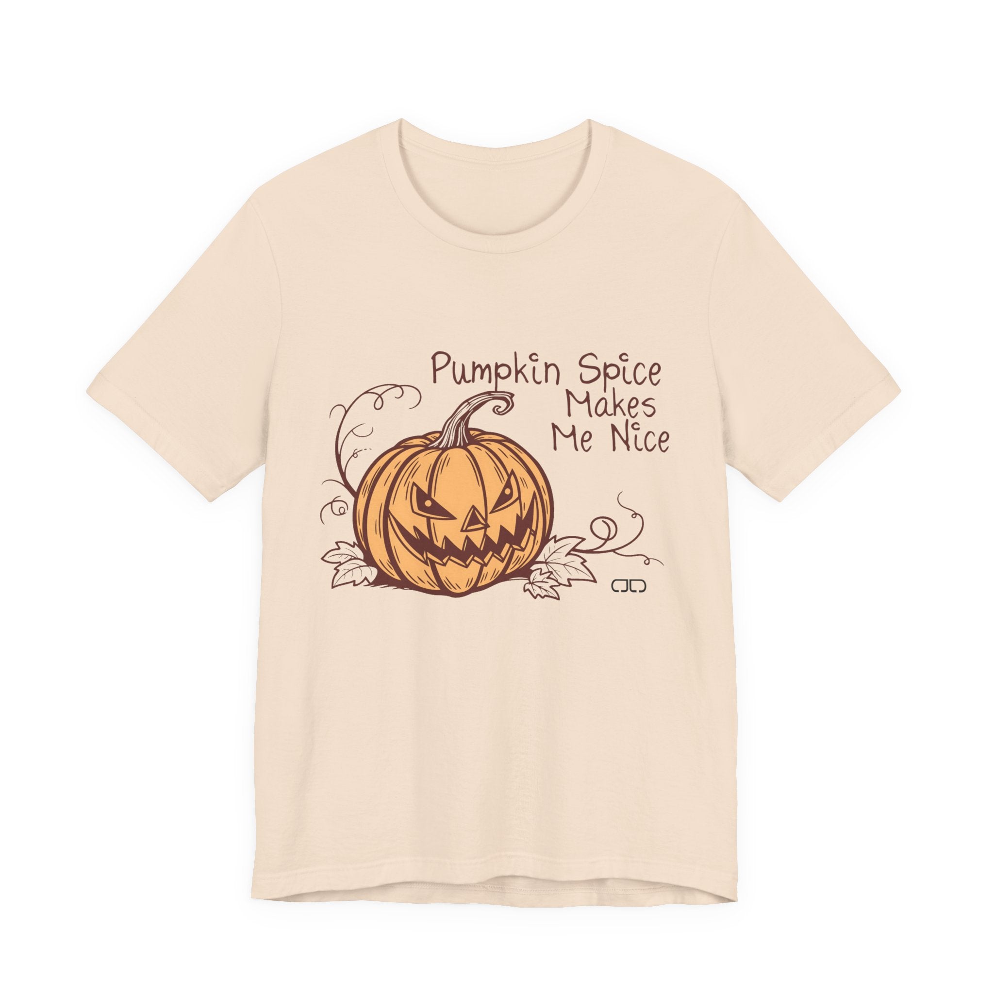 Pumpkin Spice Short Sleeve Tee | Fall Halloween T-Shirt, Funny Graphic Tee, Seasonal Fashion, Autumn Gift, Unisex Tee