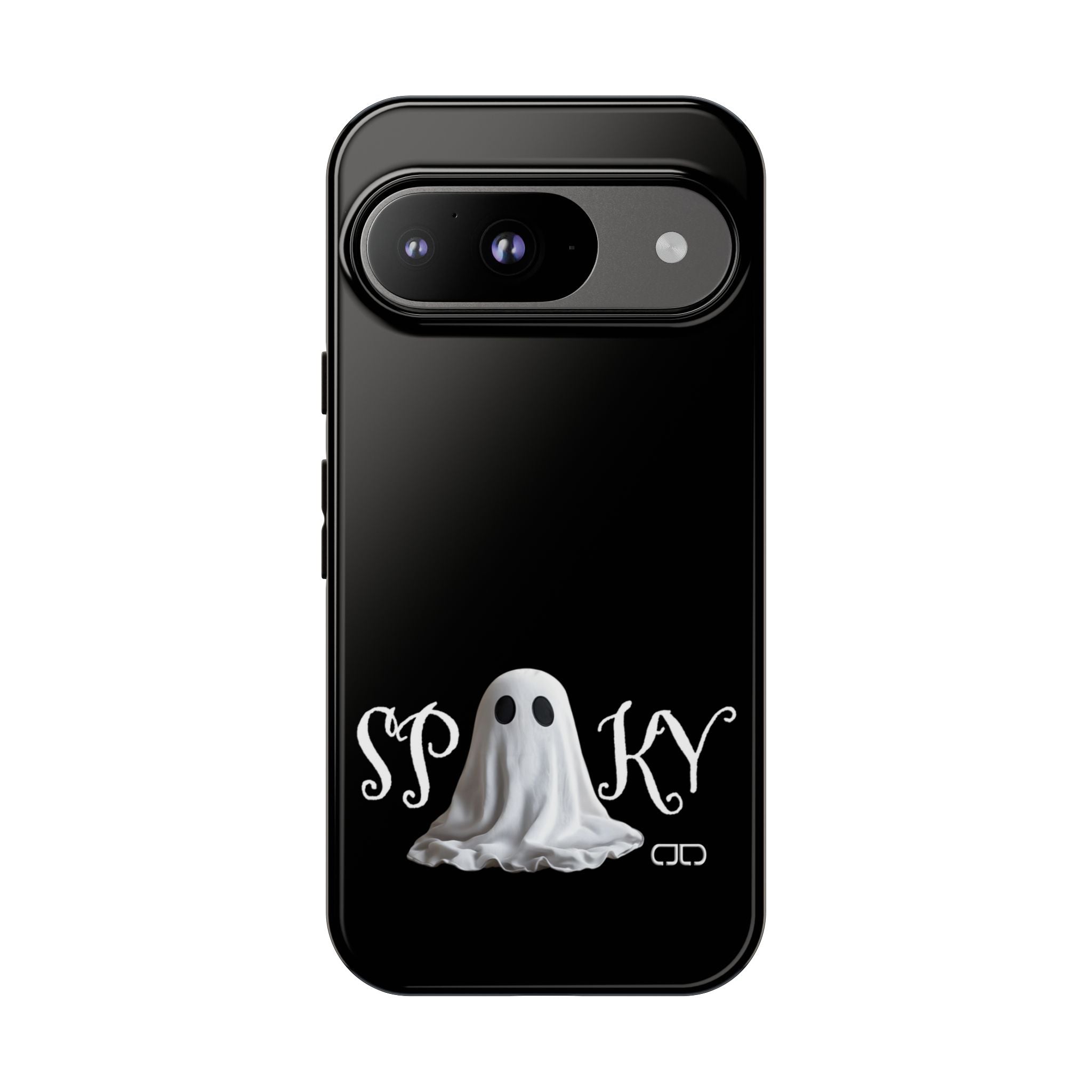 Spooky Ghost Phone Case, Halloween Accessories, Cute Phone Cover, Unique Gift for Ghost Lovers, Trendy Smartphone Decor