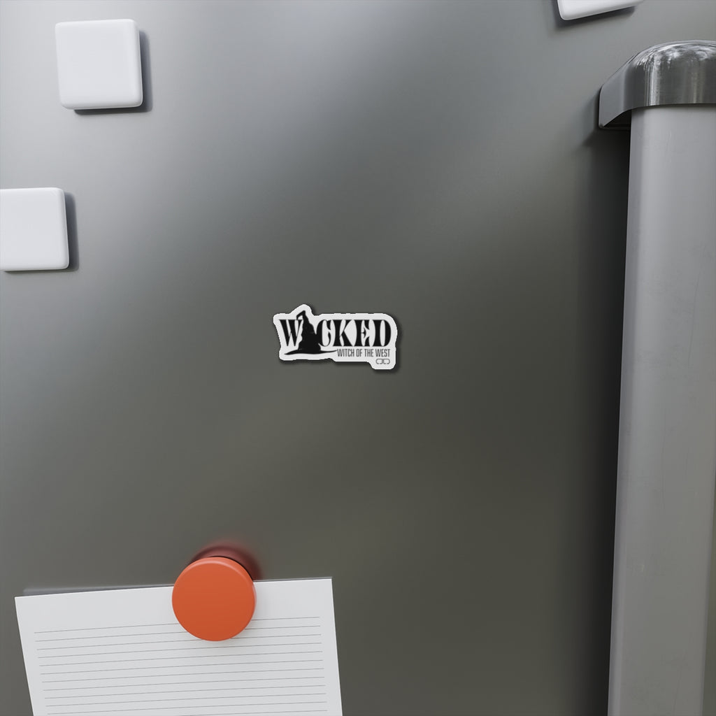 Wicked Witch Die-Cut Magnets - Celestial Decor, Halloween Gifts, Witchcraft Home Accents, Kitchen, Office