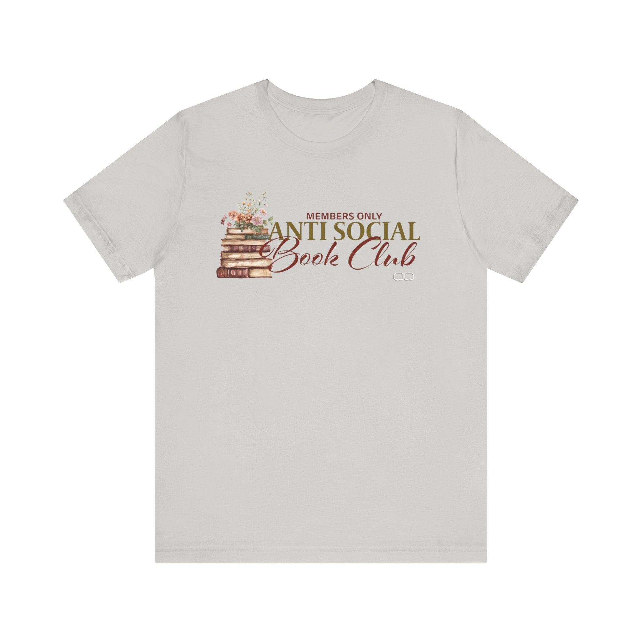 Anti-Social Book Club Tee, Cozy Reading Shirt, Gift for Book Lovers, Casual Literary Apparel, Unique Bookish Gift
