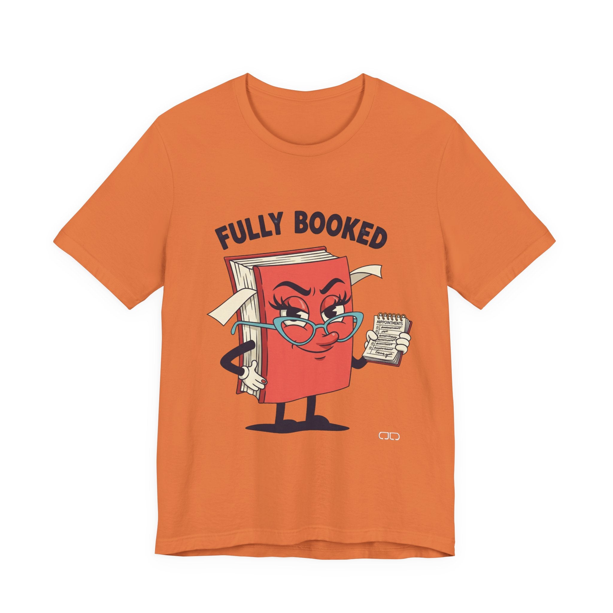 Fully Booked Reader Tee - Perfect for Book Lovers, Gift for Librarians, Cozy Reading Shirt, Book Club Outfit, Literary Gift